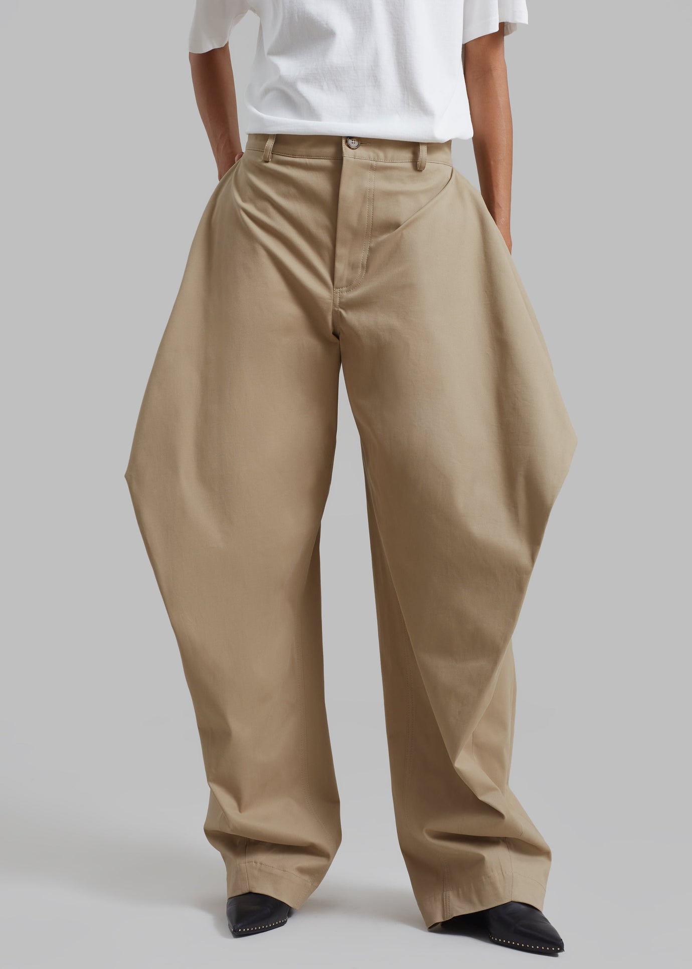 JW Anderson Kite Trousers - Flax - 1