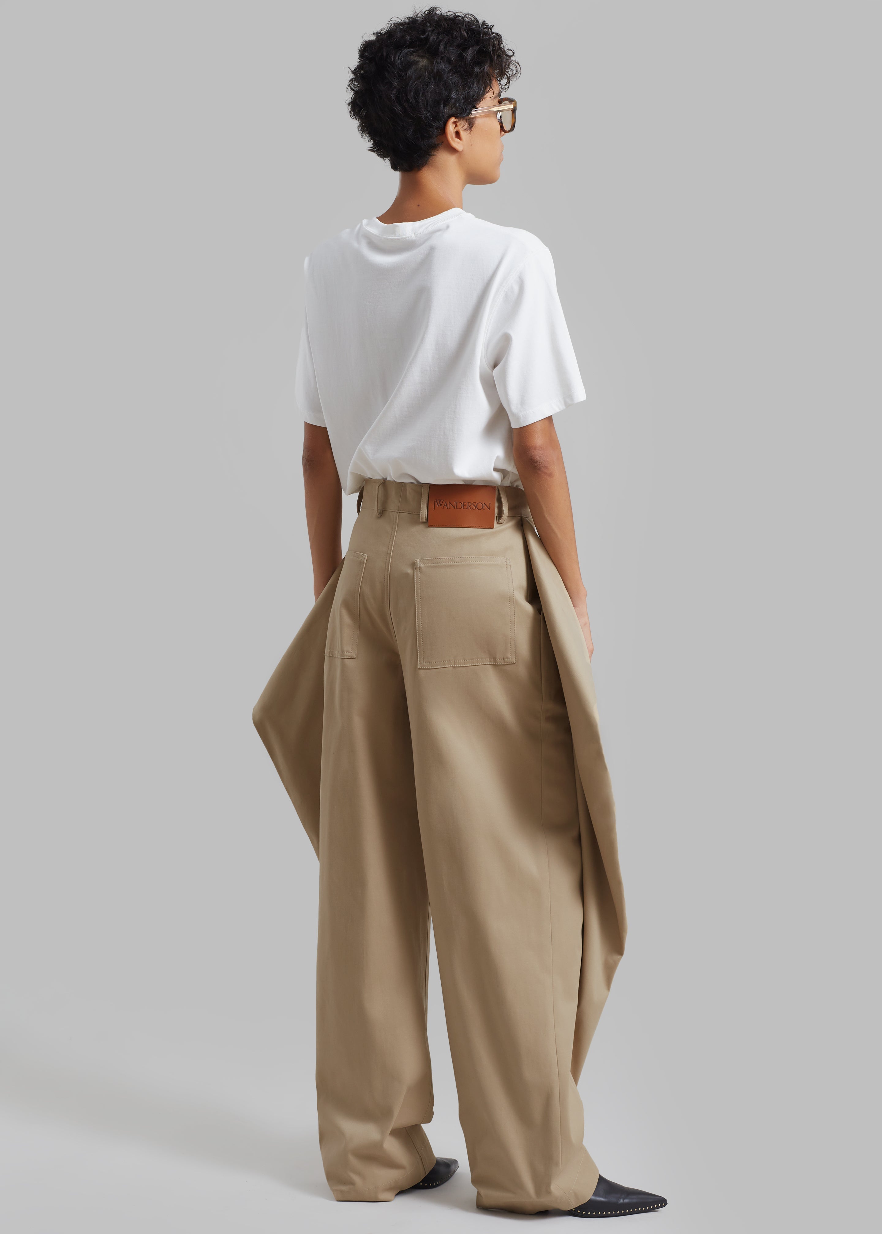 JW Anderson Kite Trousers - Flax - 8