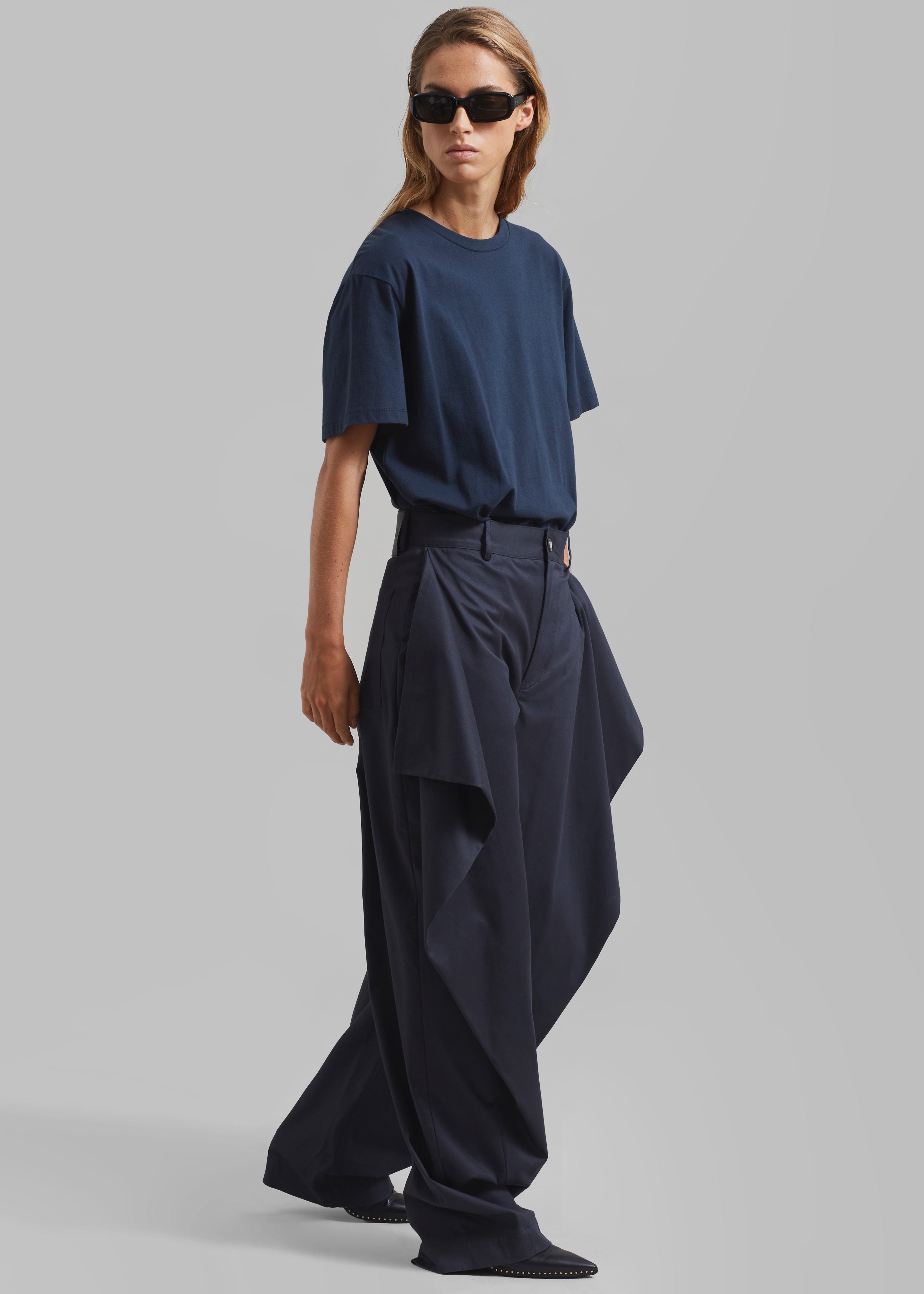 JW Anderson Kite Trousers - Navy - 8