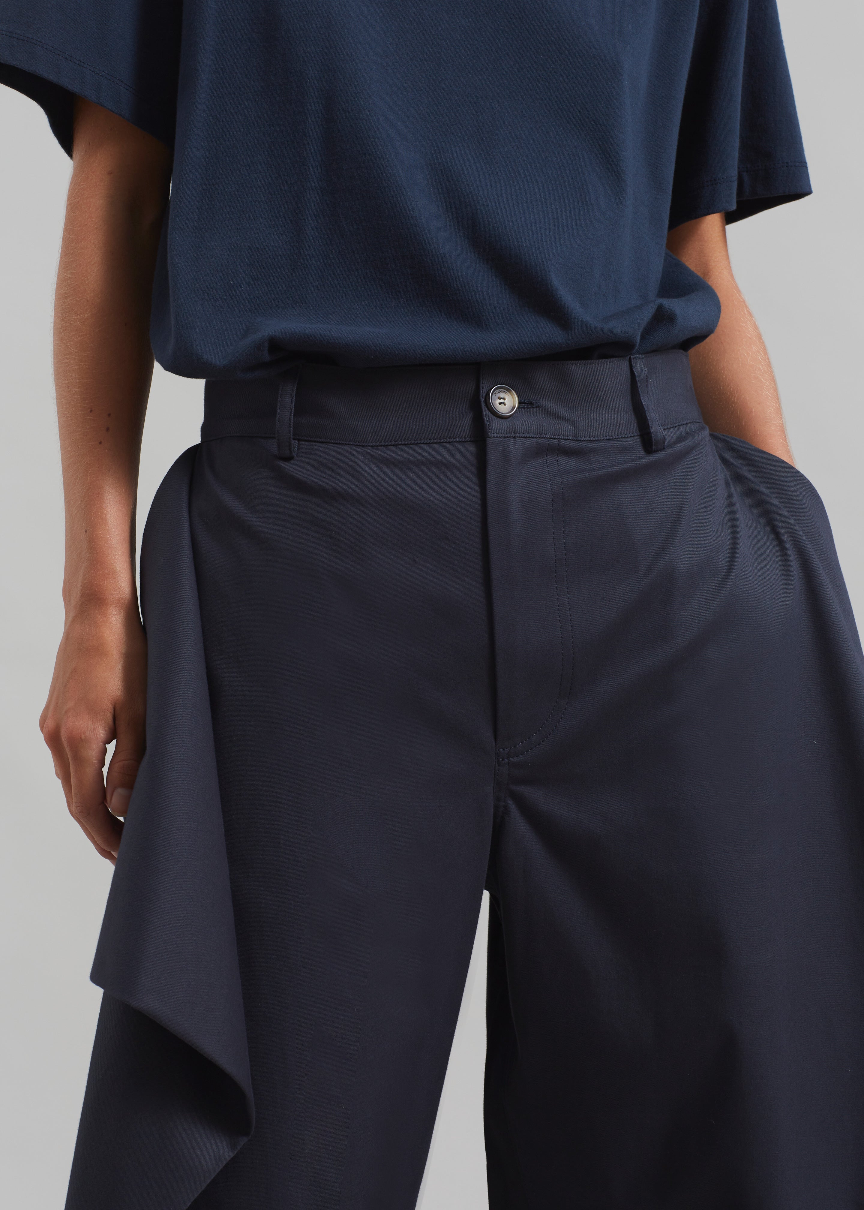 JW Anderson Kite Trousers - Navy - 3