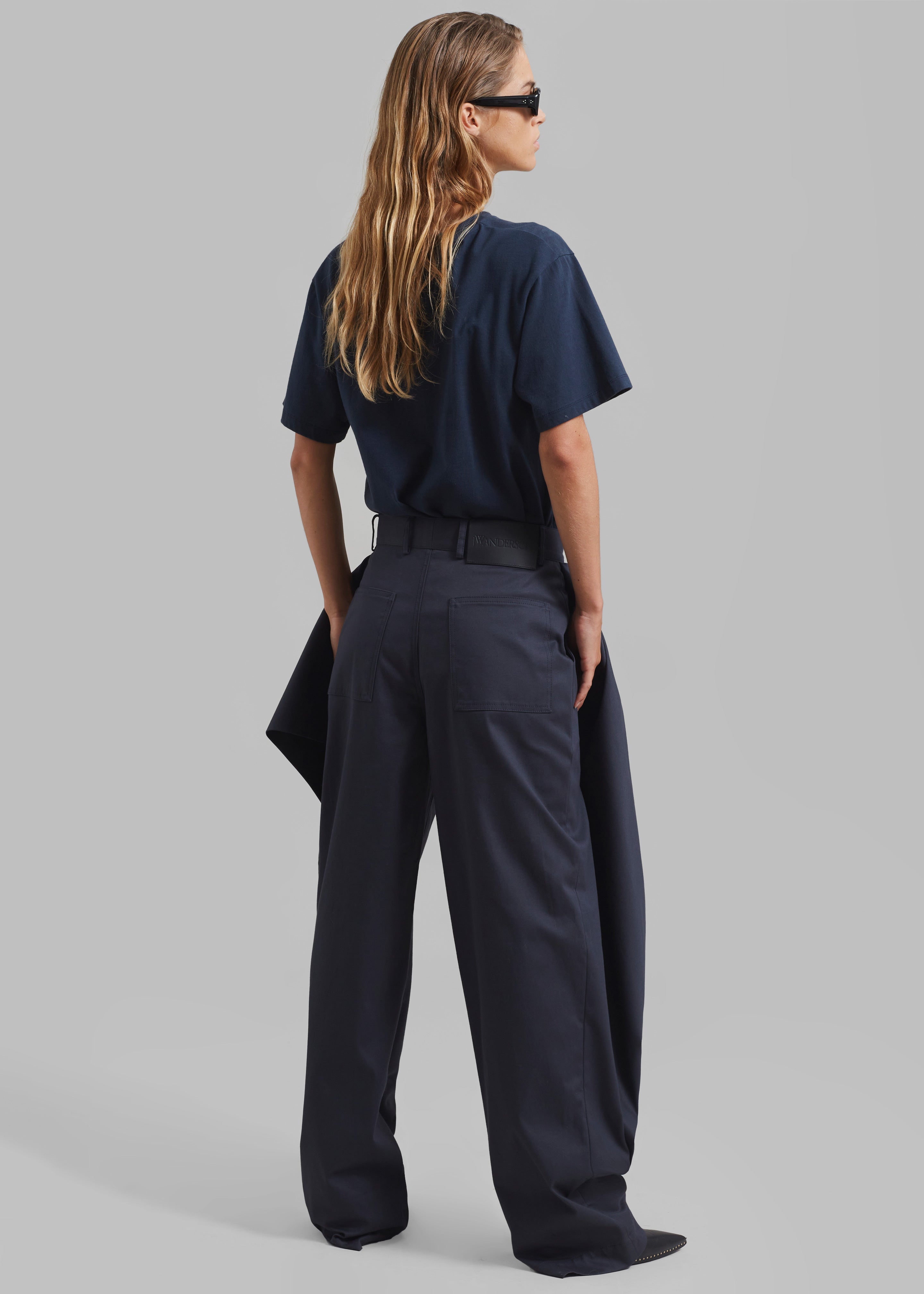 JW Anderson Kite Trousers - Navy - 9