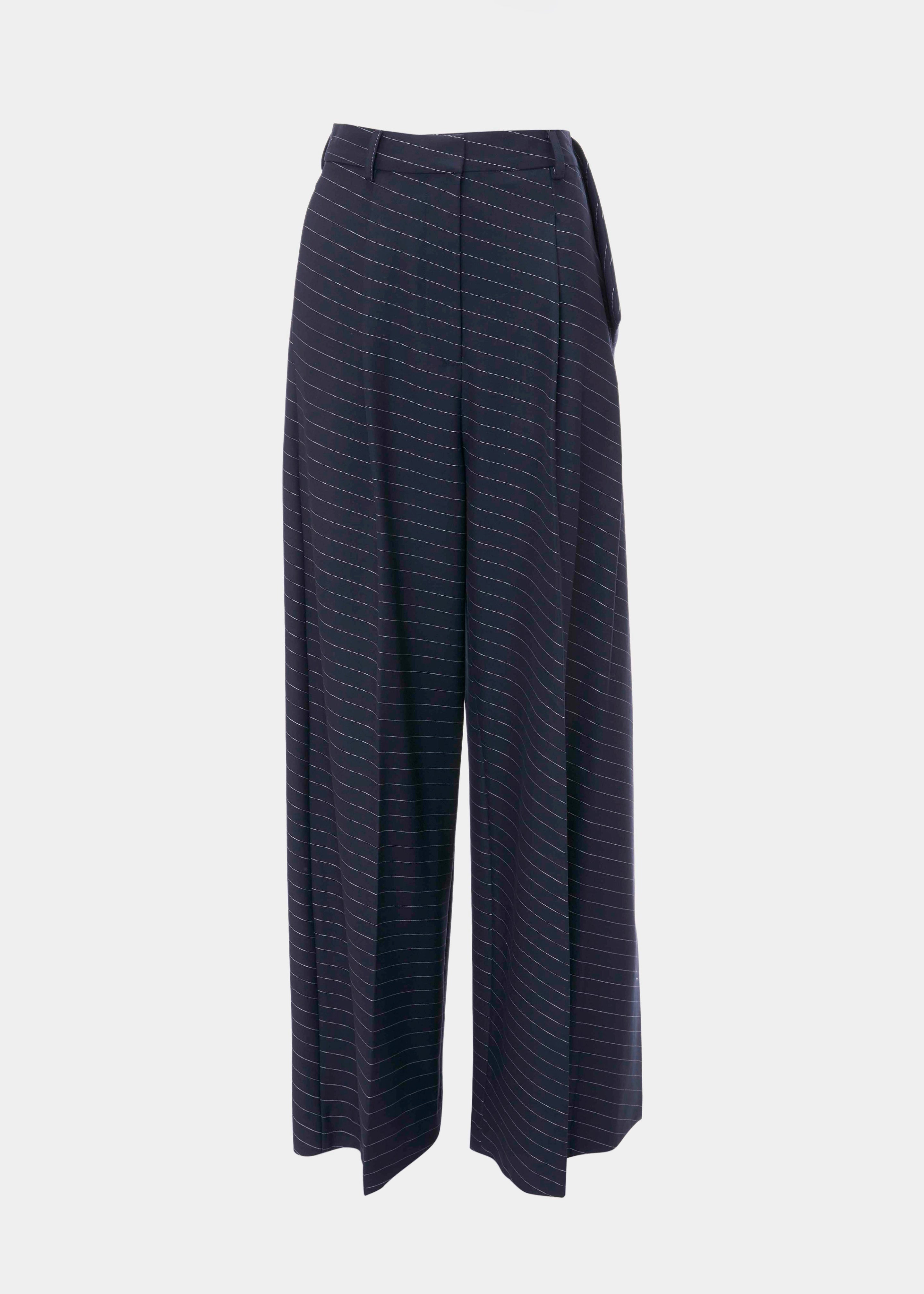 JW Anderson Side Panel Trousers - Navy - 7