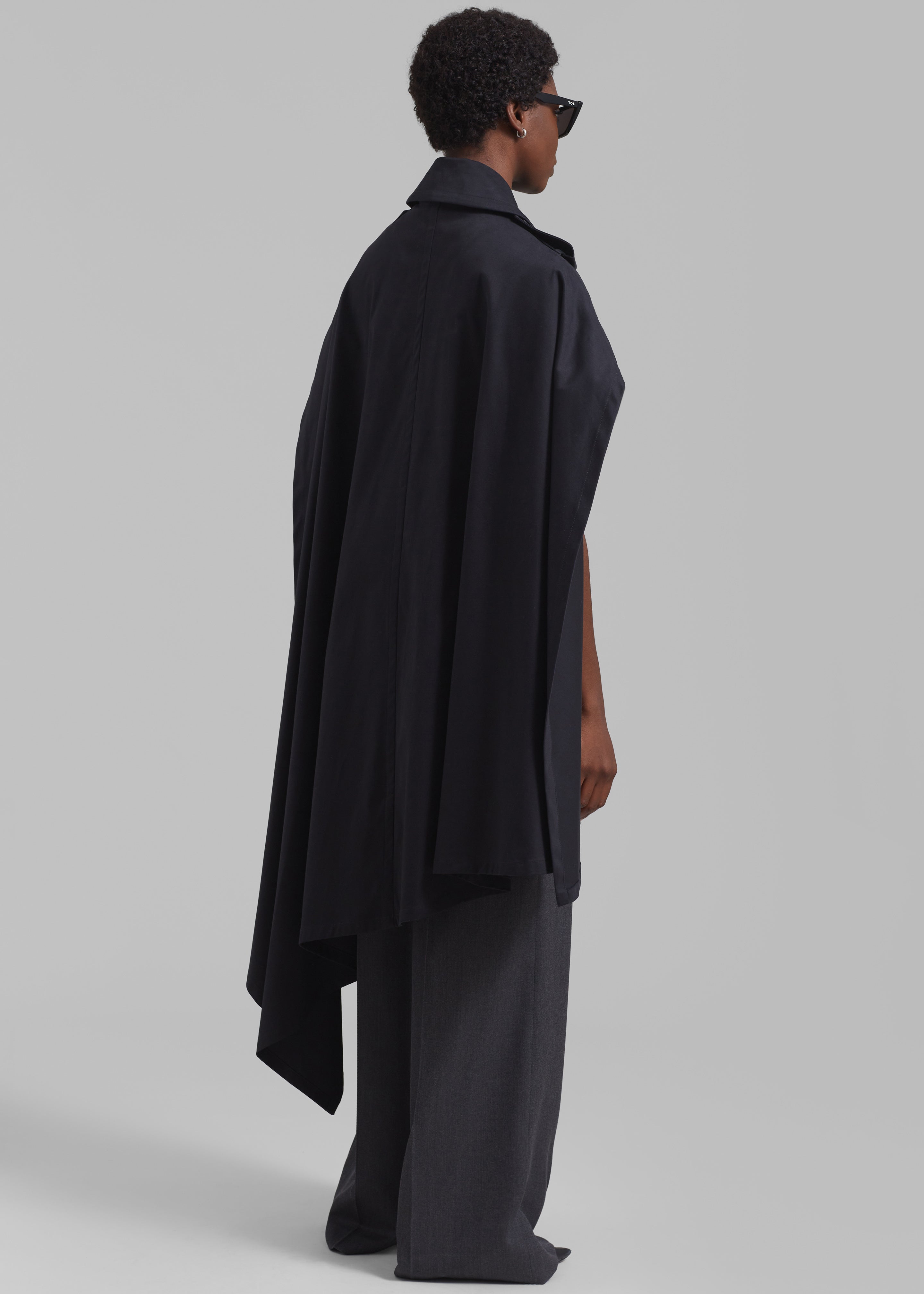 JW Anderson Trench Cape - Black - 8