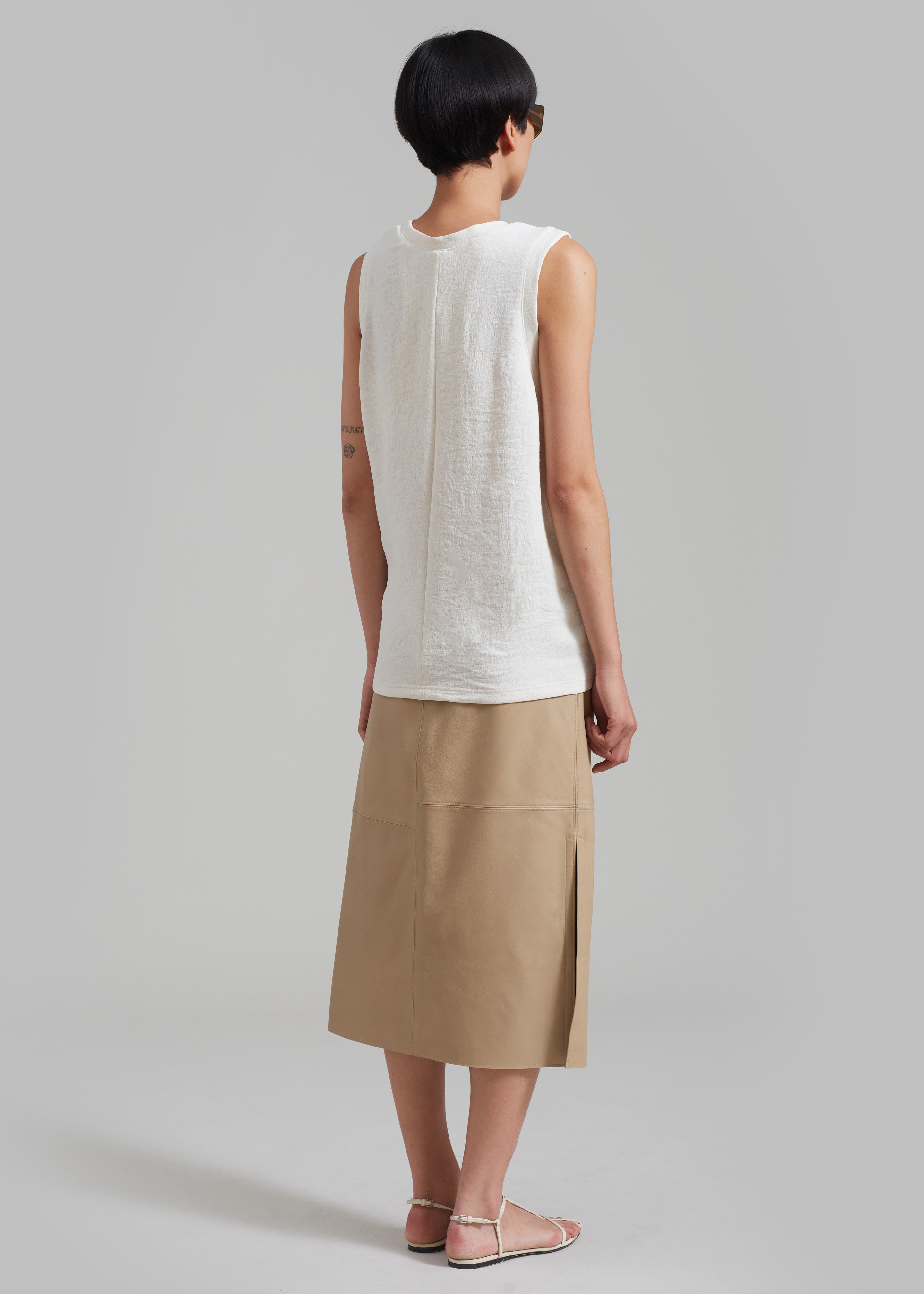 JW Anderson Twist Front Top - White - 6