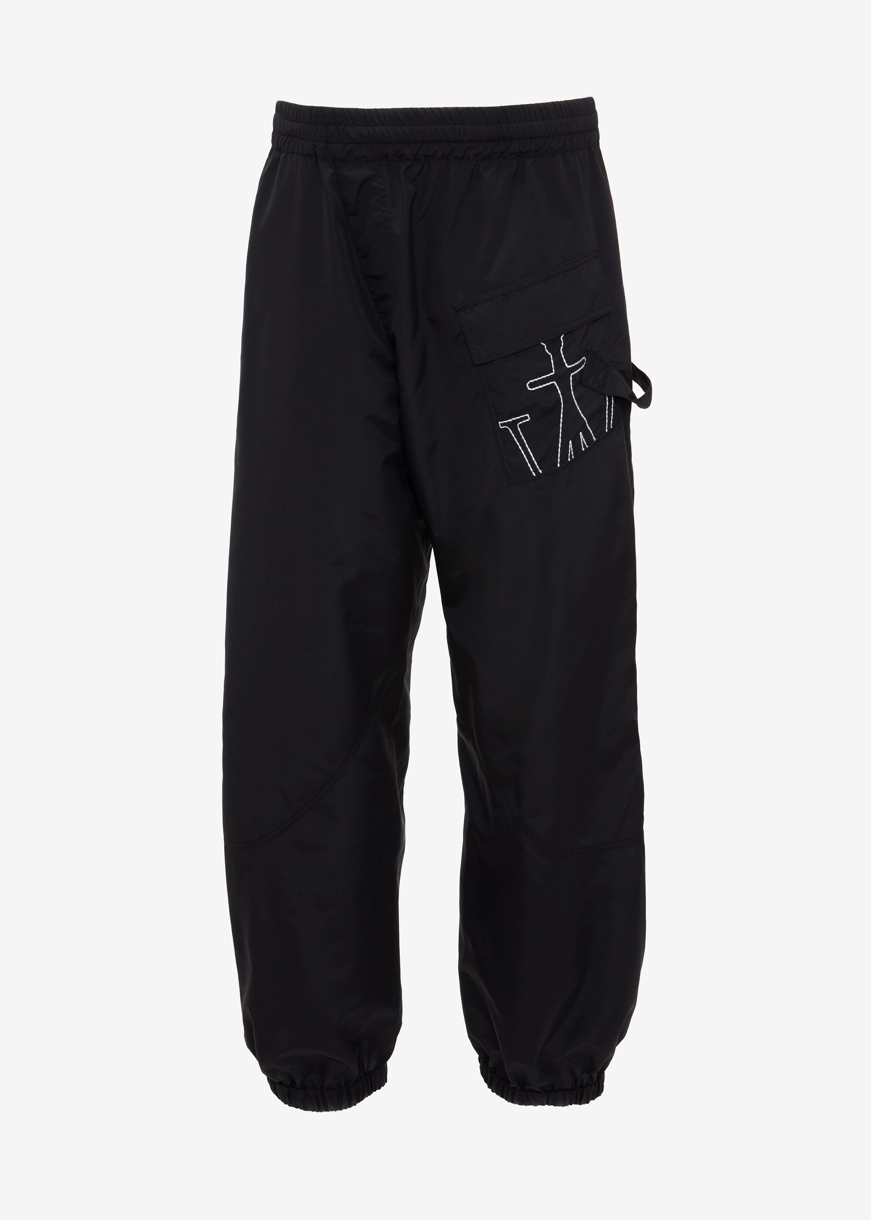 JW Anderson Twisted Joggers - Black - 8