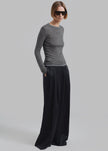 JW Anderson Wide Leg Trousers - Black