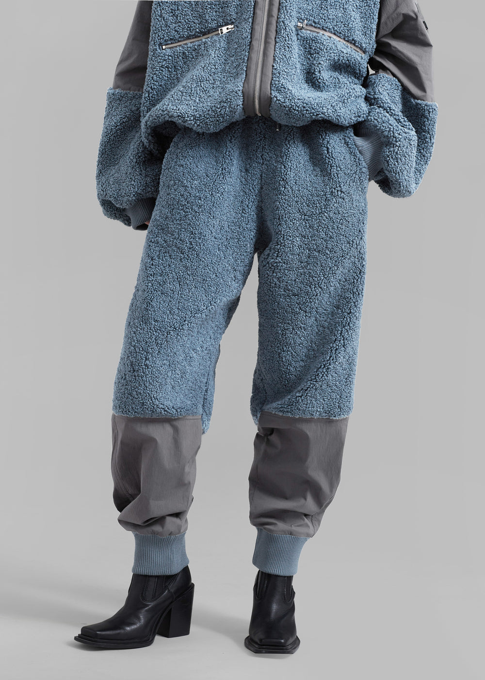 JW Anderson Colour Block Track Pants - Blue - 1