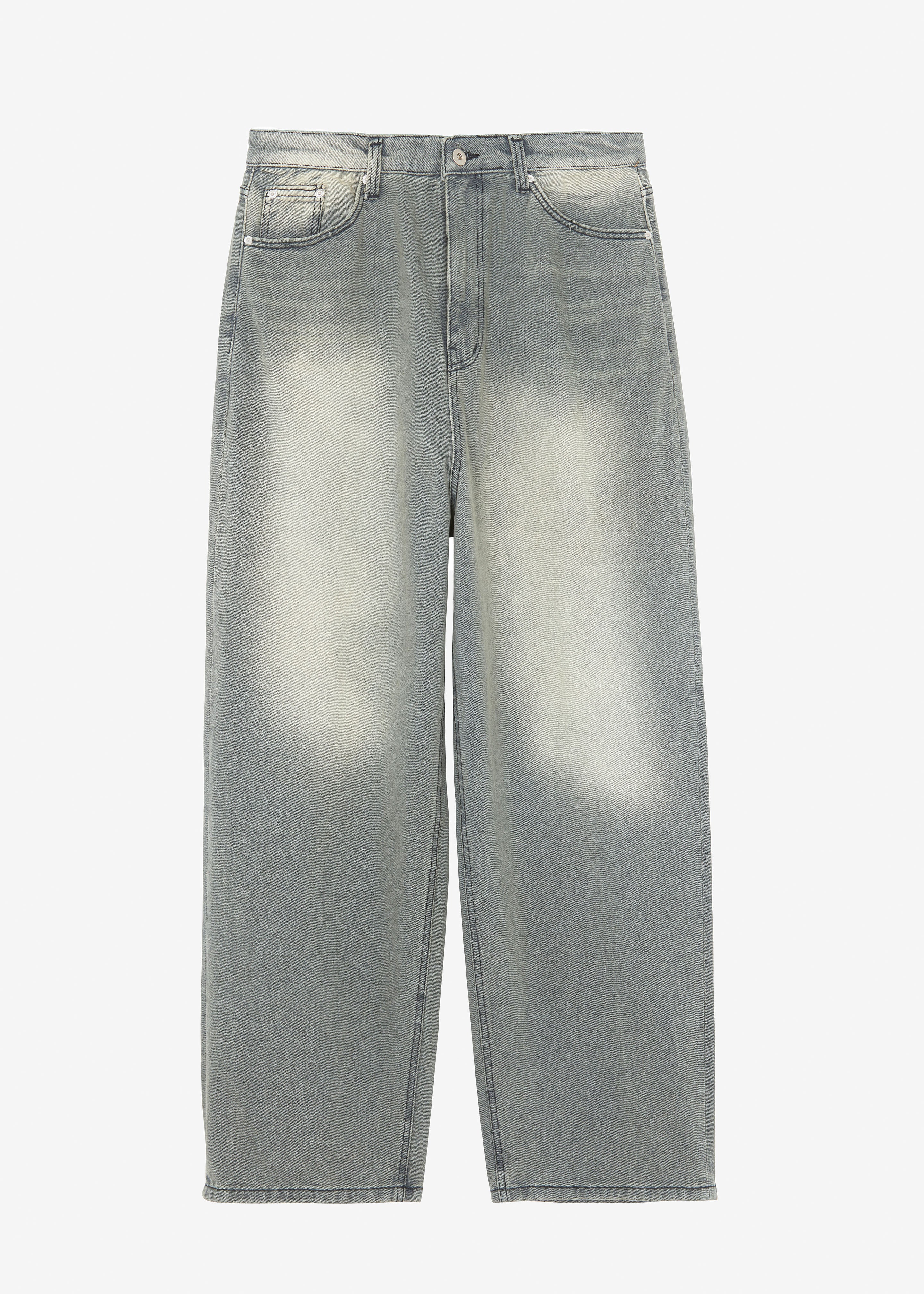 Kane Wide Jeans - Grey Wash