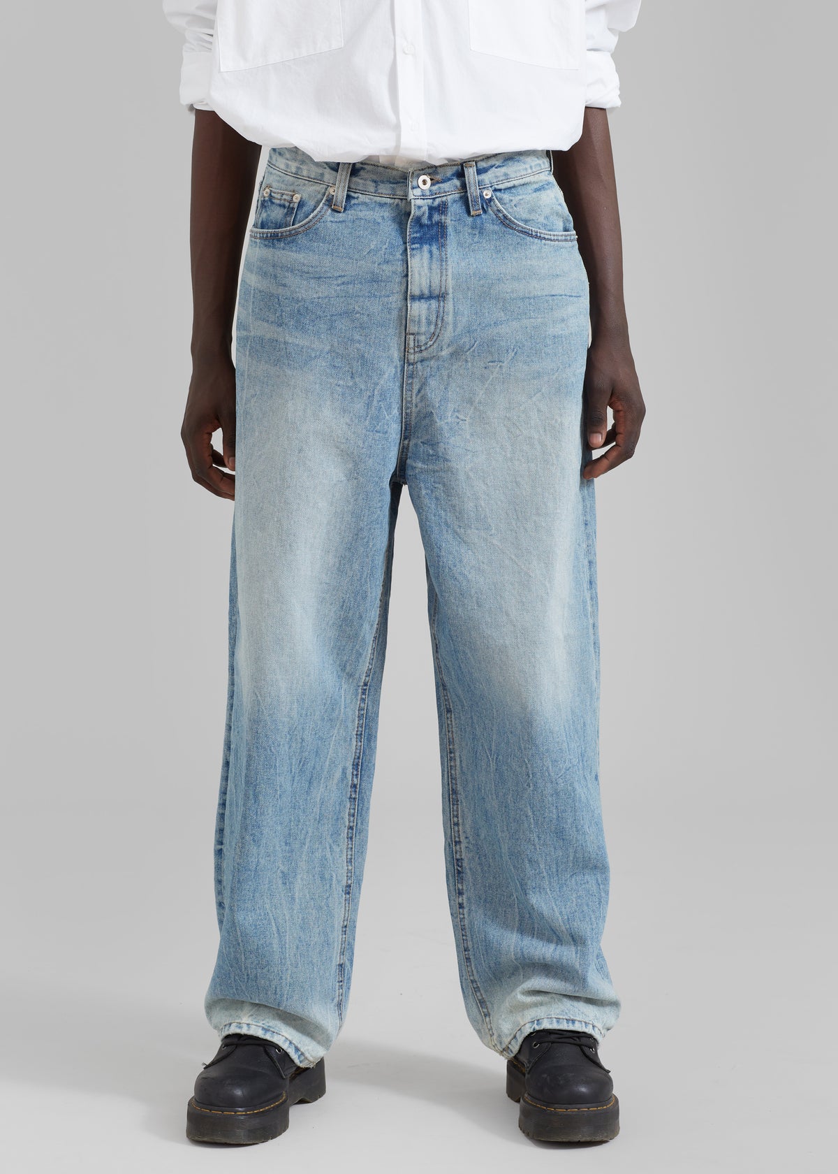 Kane Wide Jeans - Blue Wash - 11