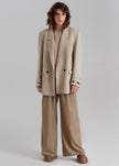 Kian Wool Blazer - Beige