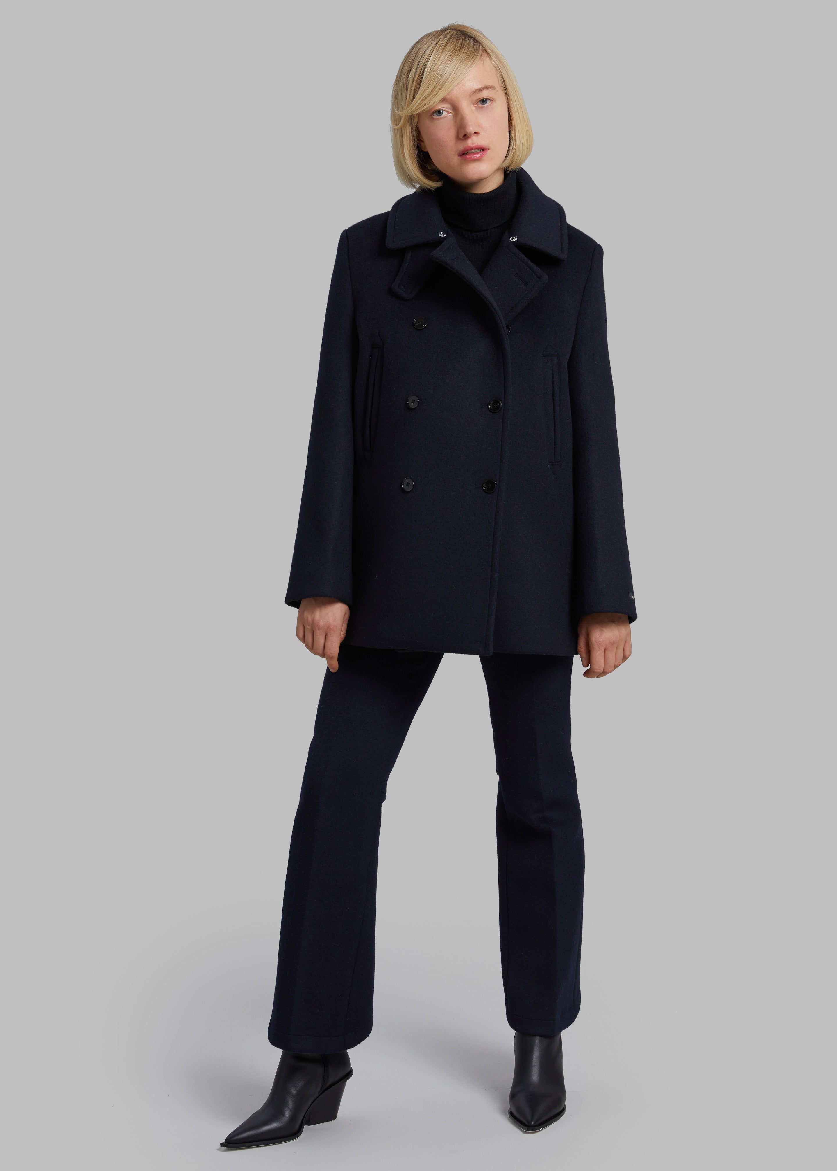 Faux peacoat discount