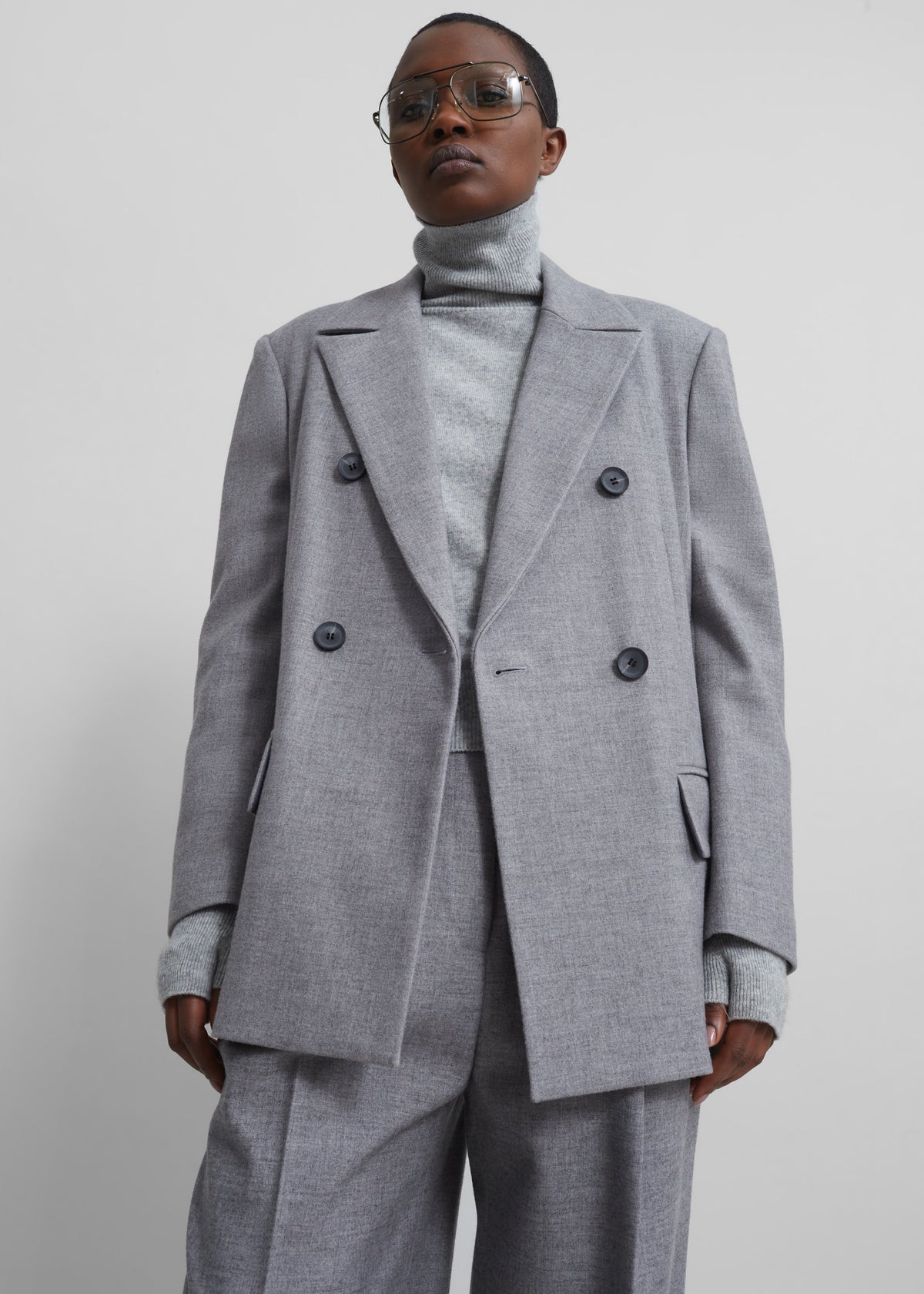 Lilah Blazer - Grey - 8