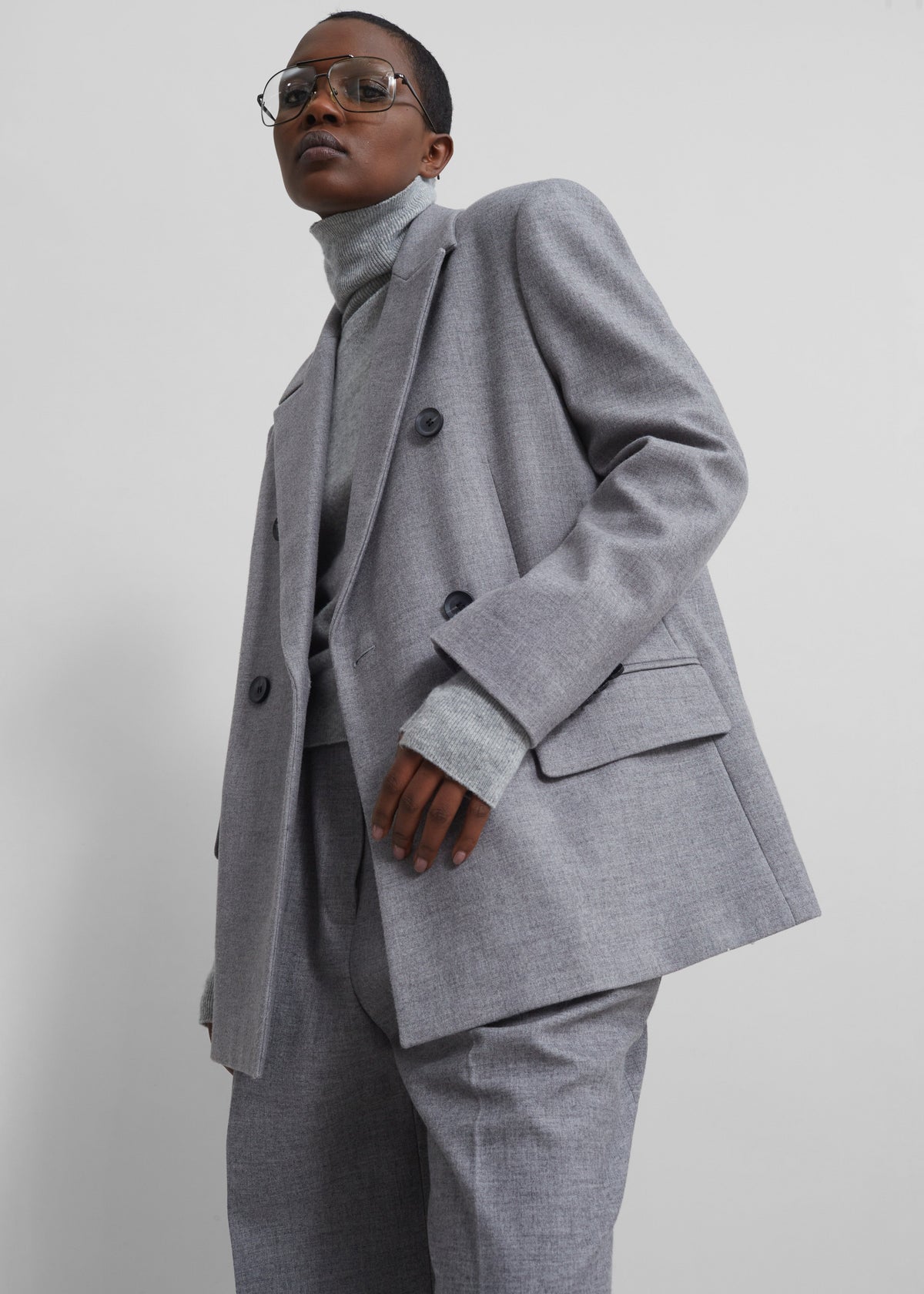 Lilah Blazer - Grey - 6