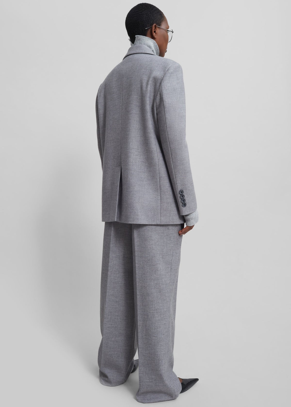 Lilah Blazer - Grey - 10