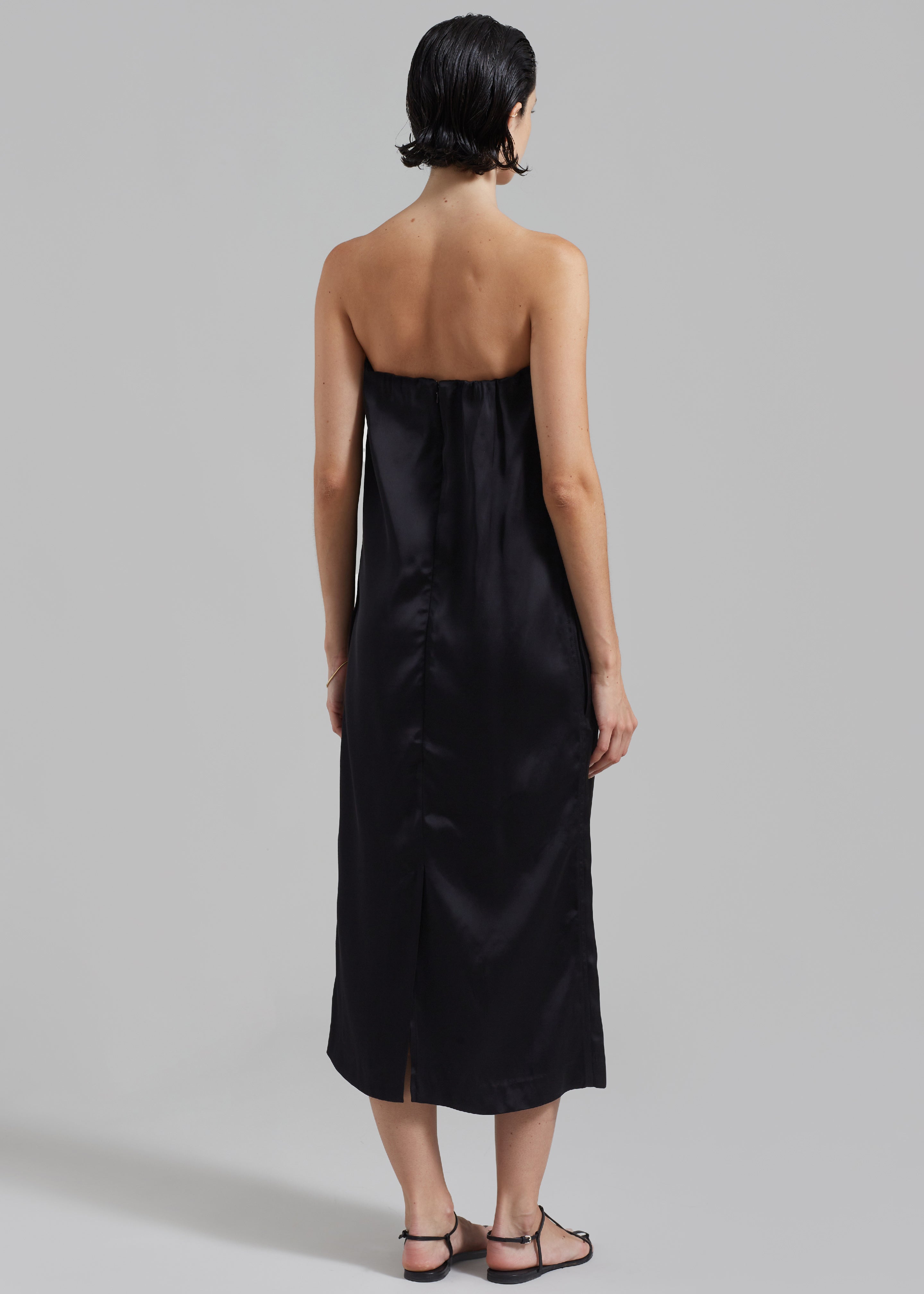 Loulou Studio Siple Long Dress - Black - 7