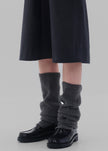 Low Classic Fluffy Leg Warmers - Grey