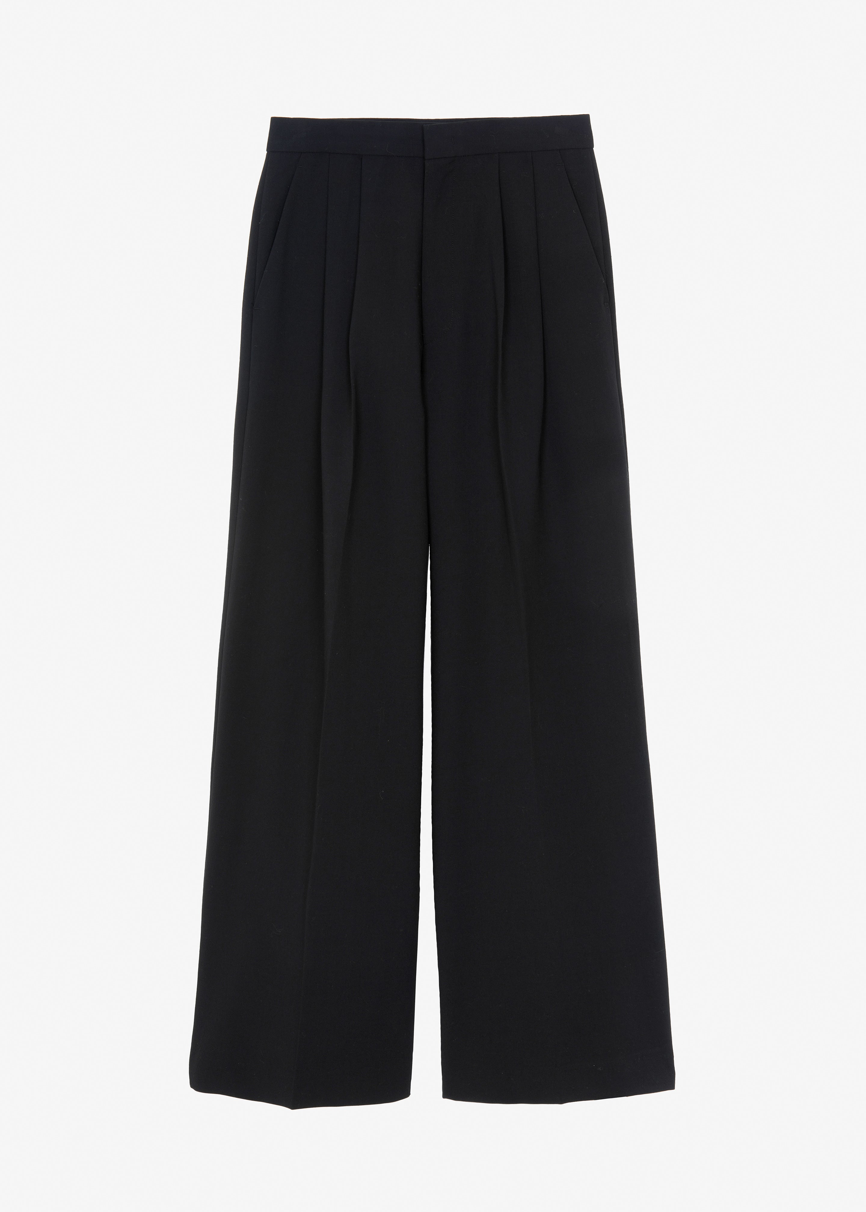 Luxor Pintuck Trousers - Black - 12