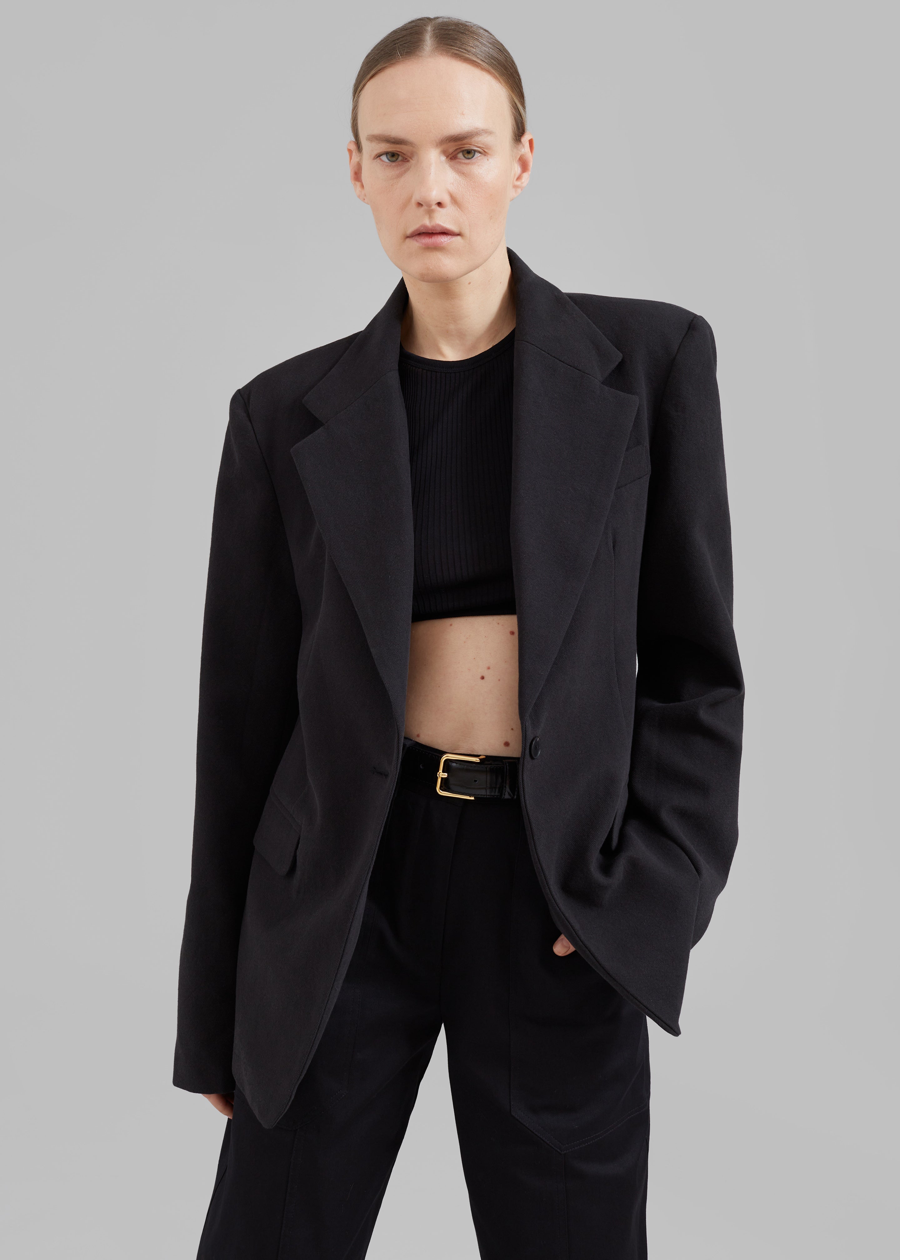 Lasla Blazer - Black - 1