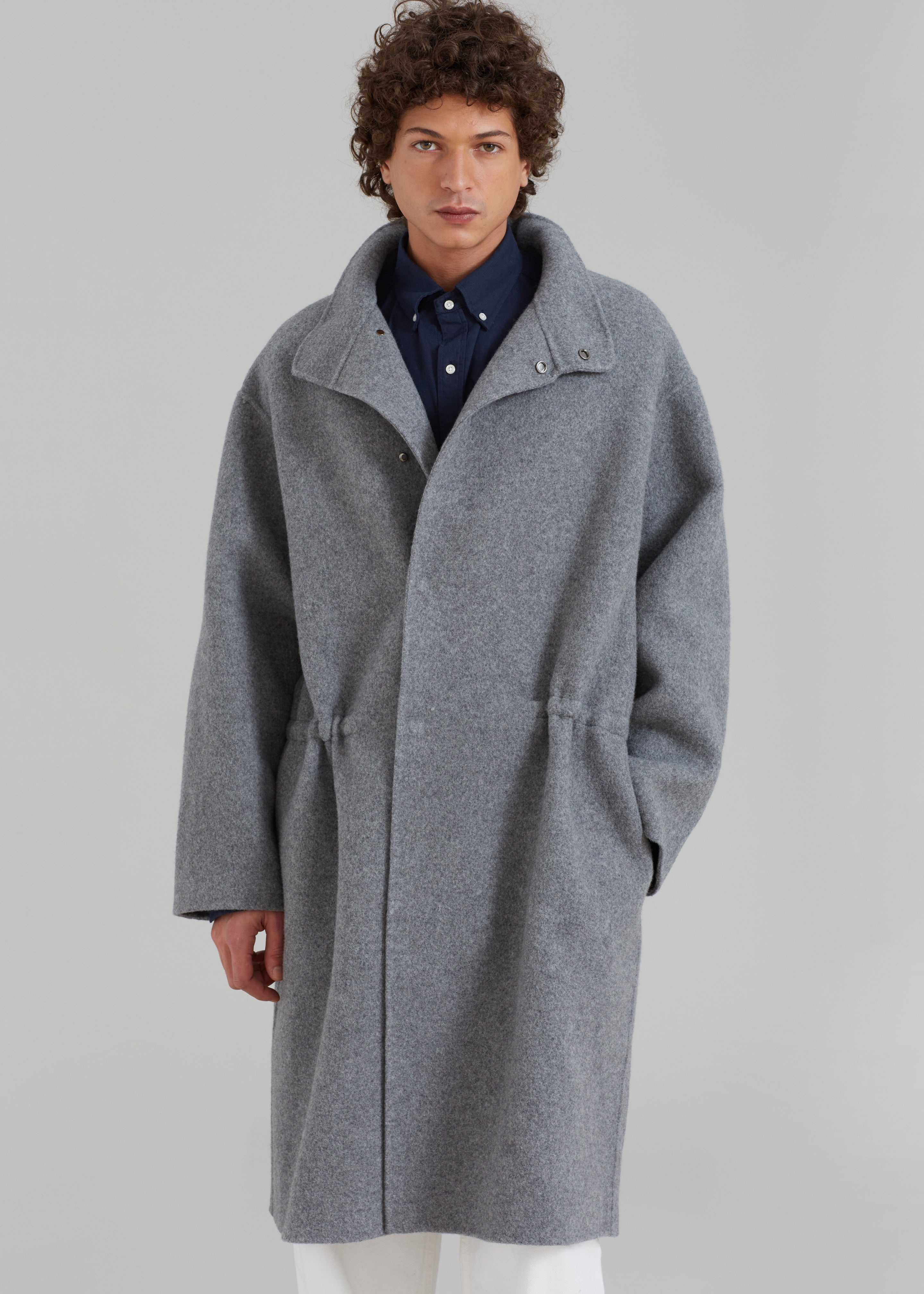 Lawson Coat - Grey Melange - 10