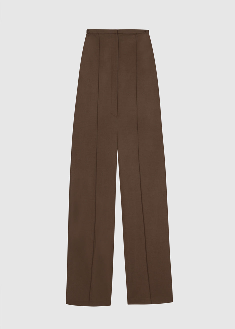 Loulou Studio Mellal Jumpsuit - Choco - 10