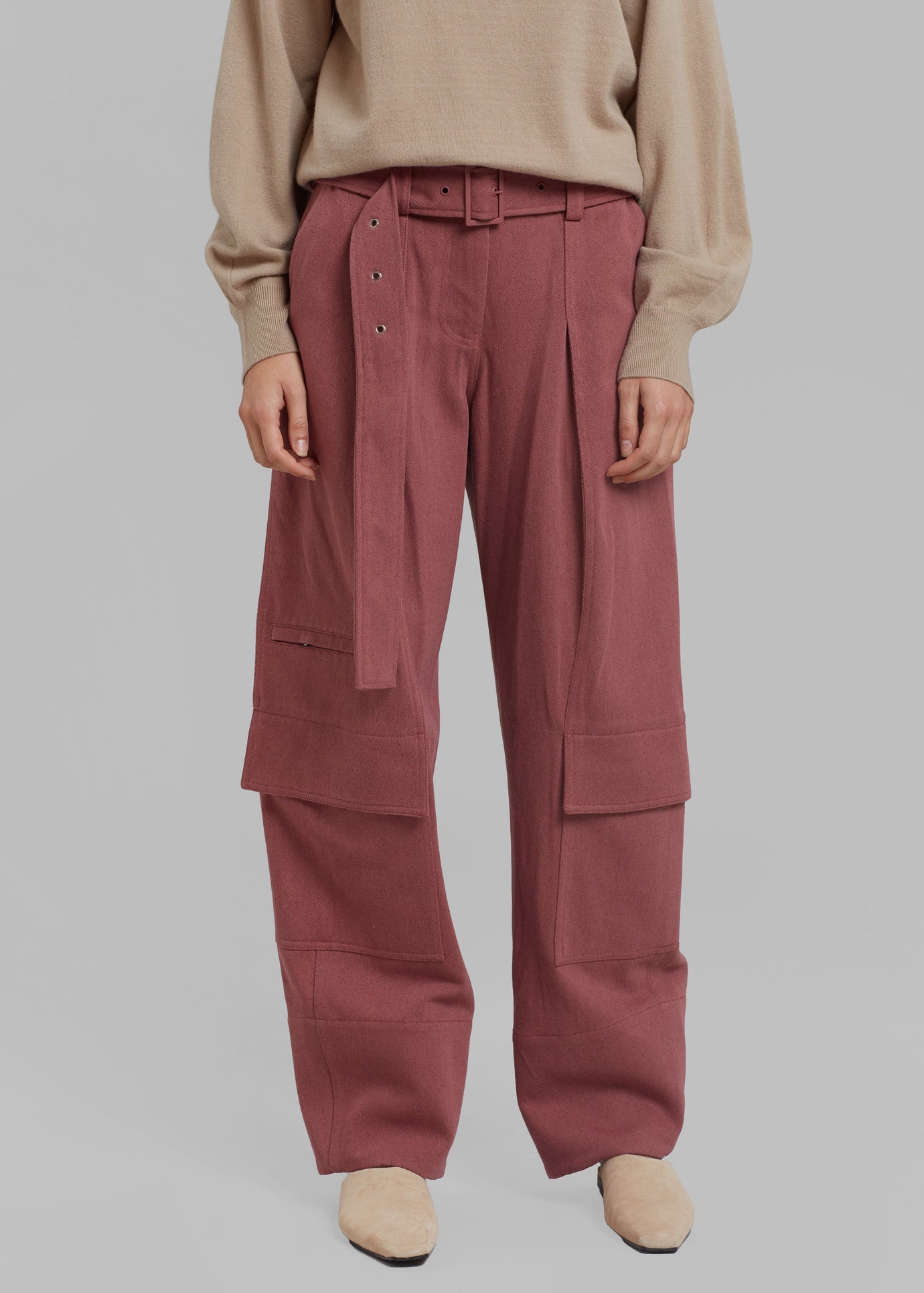 Low Classic Low Pocket Pants - Pink - 1