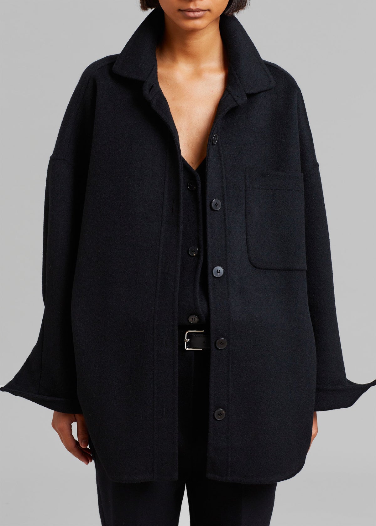 Lutte Overshirt Vest - Black - 6