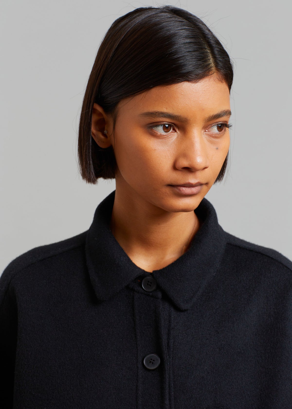 Lutte Overshirt Vest - Black - 7