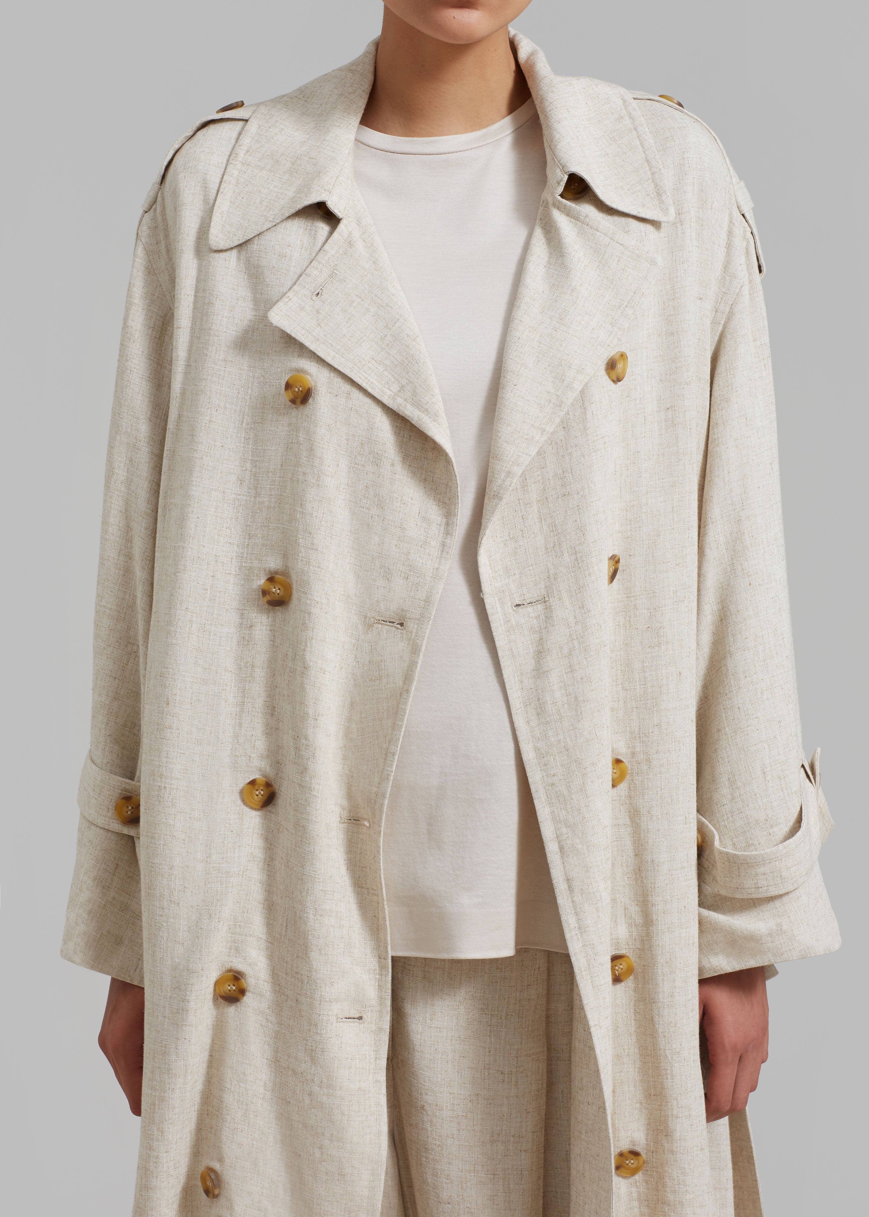 By Malene Birger Alanise Trench - Undyed - 5