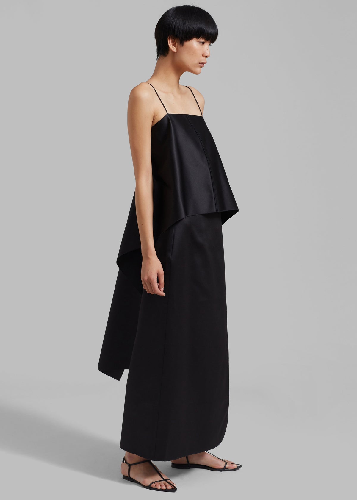 By Malene Birger Wick Midi Skirt - Black - 5