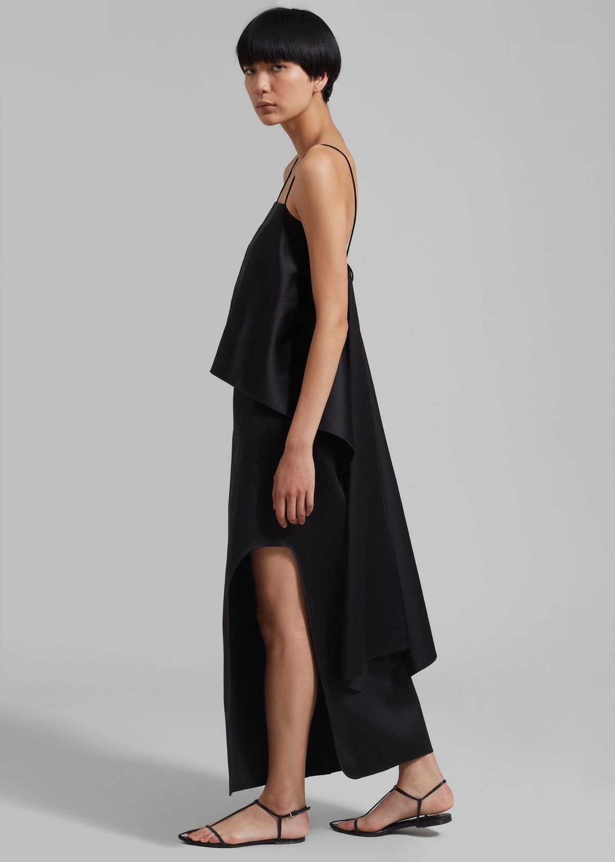 By Malene Birger Wick Midi Skirt - Black - 1