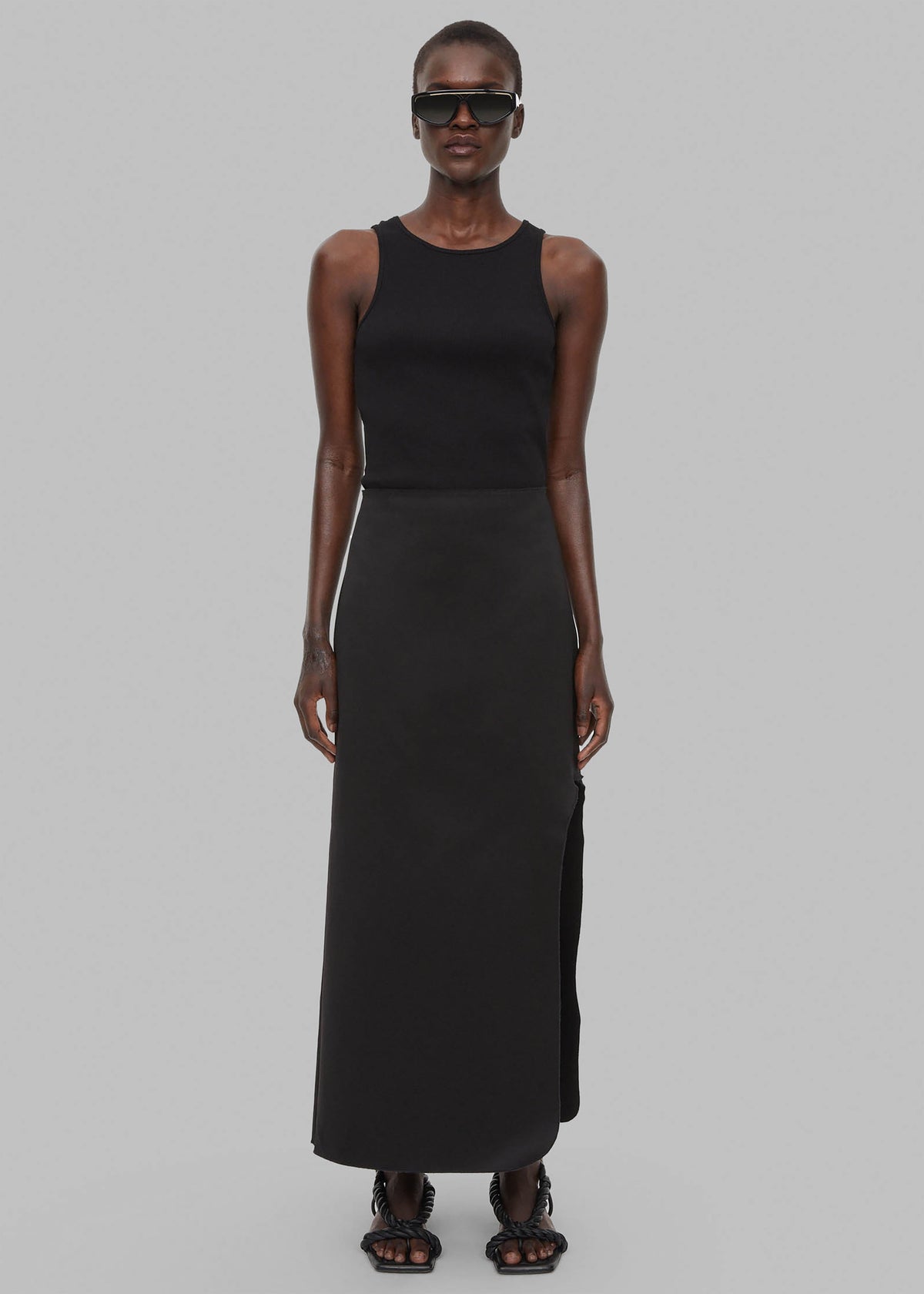 By Malene Birger Wick Midi Skirt - Black - 9