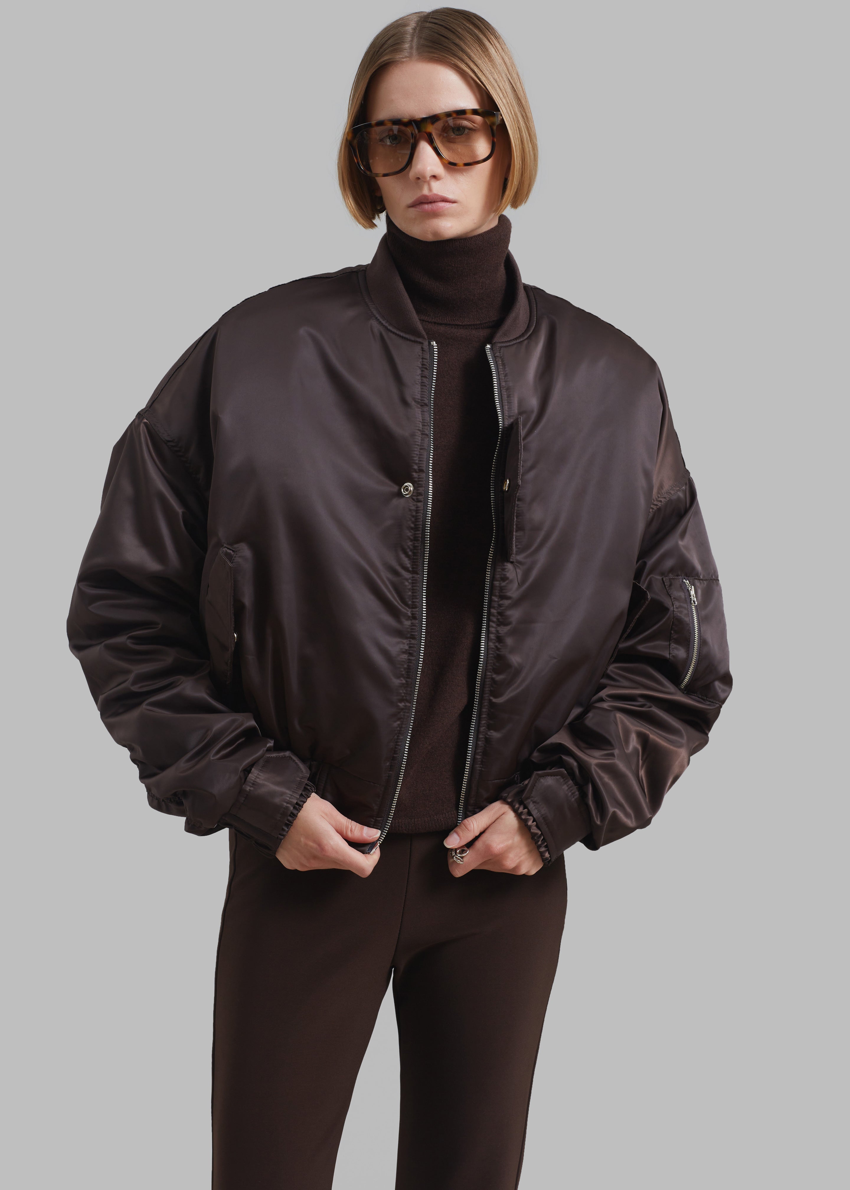 Marly Bomber - Brown - 6