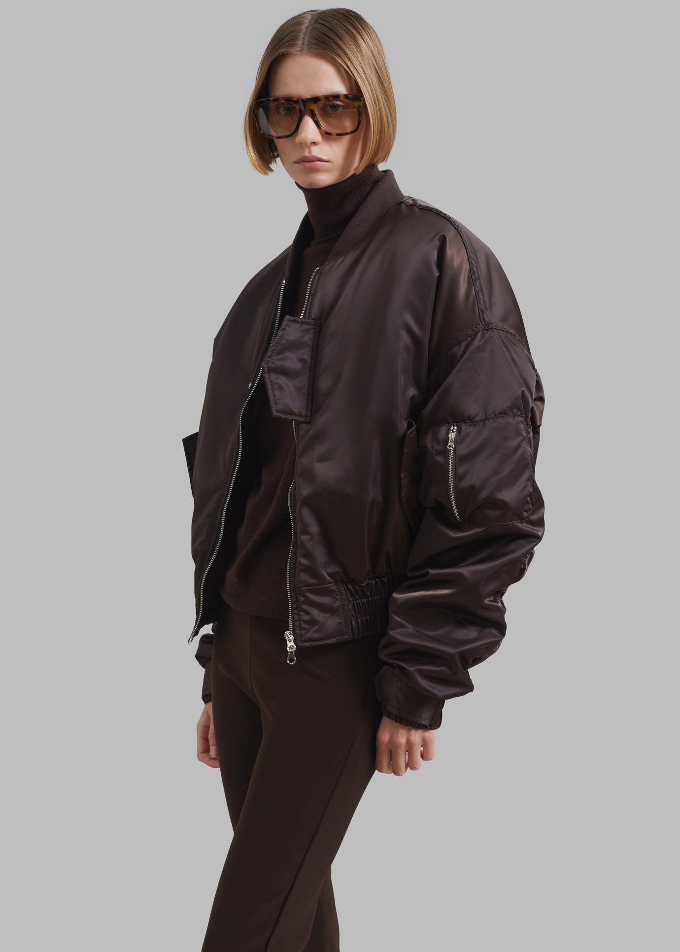 Marly Bomber - Brown - 1