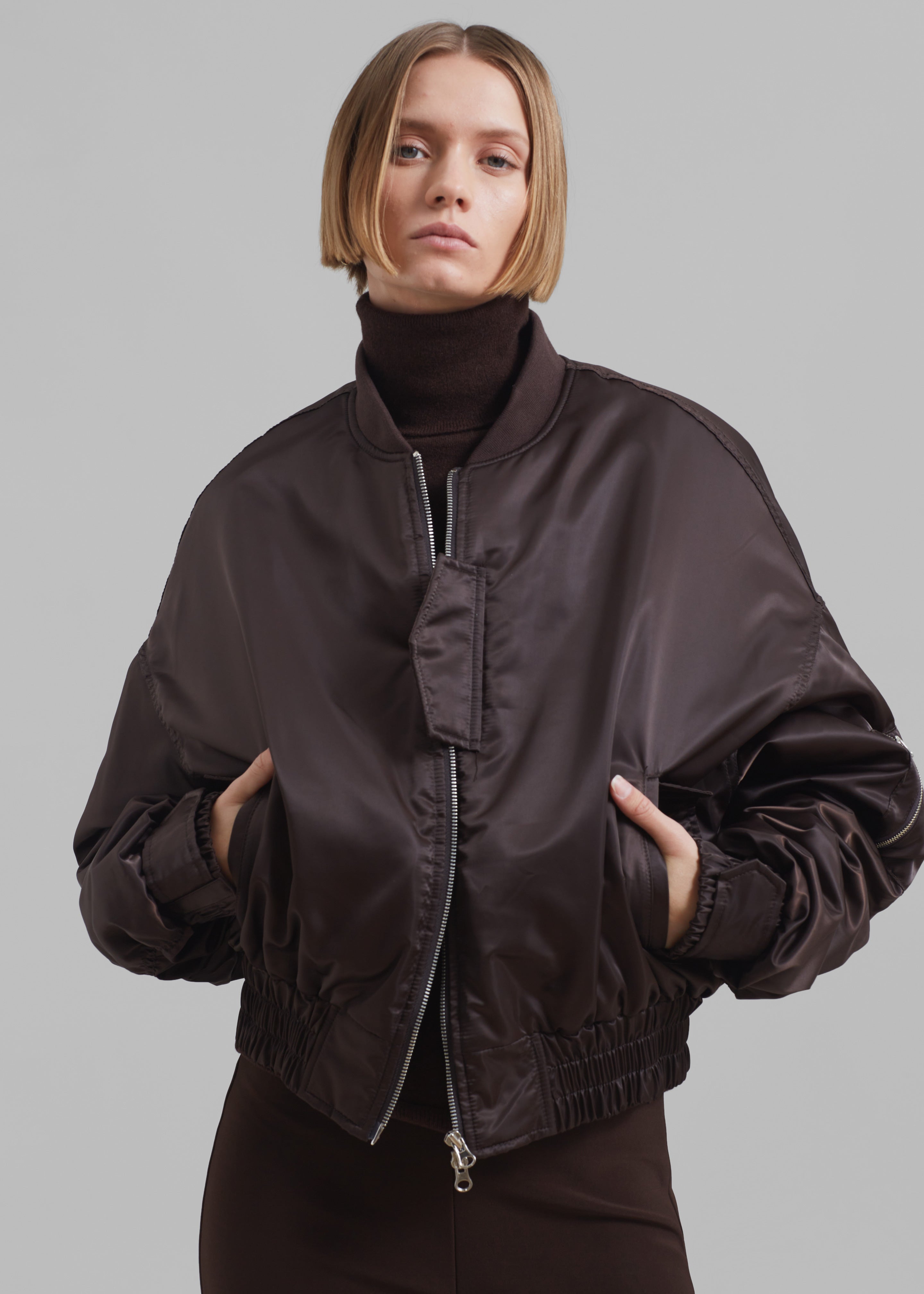 Marly Bomber - Brown - 5