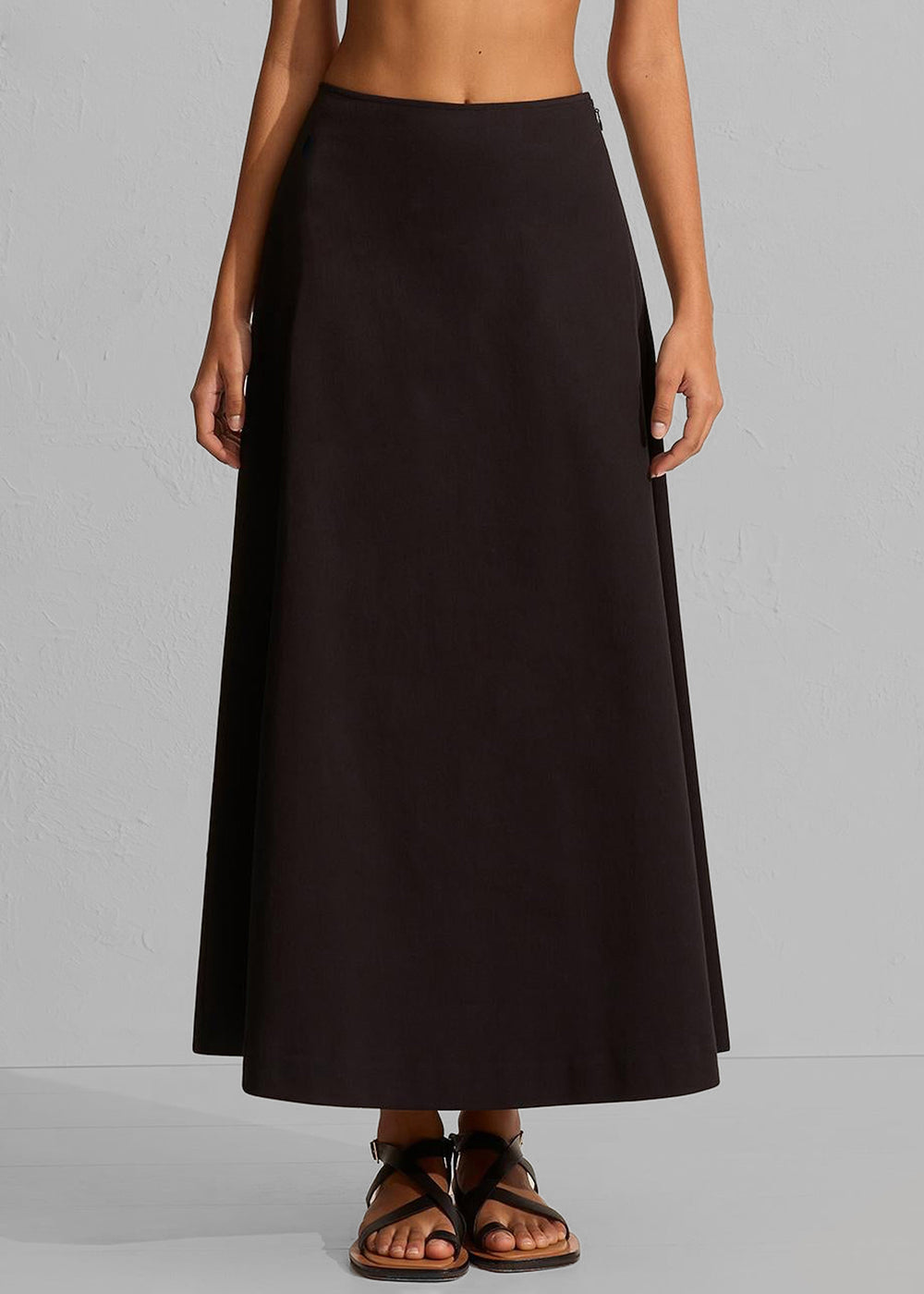 Matteau A-Line Skirt - Black - 1