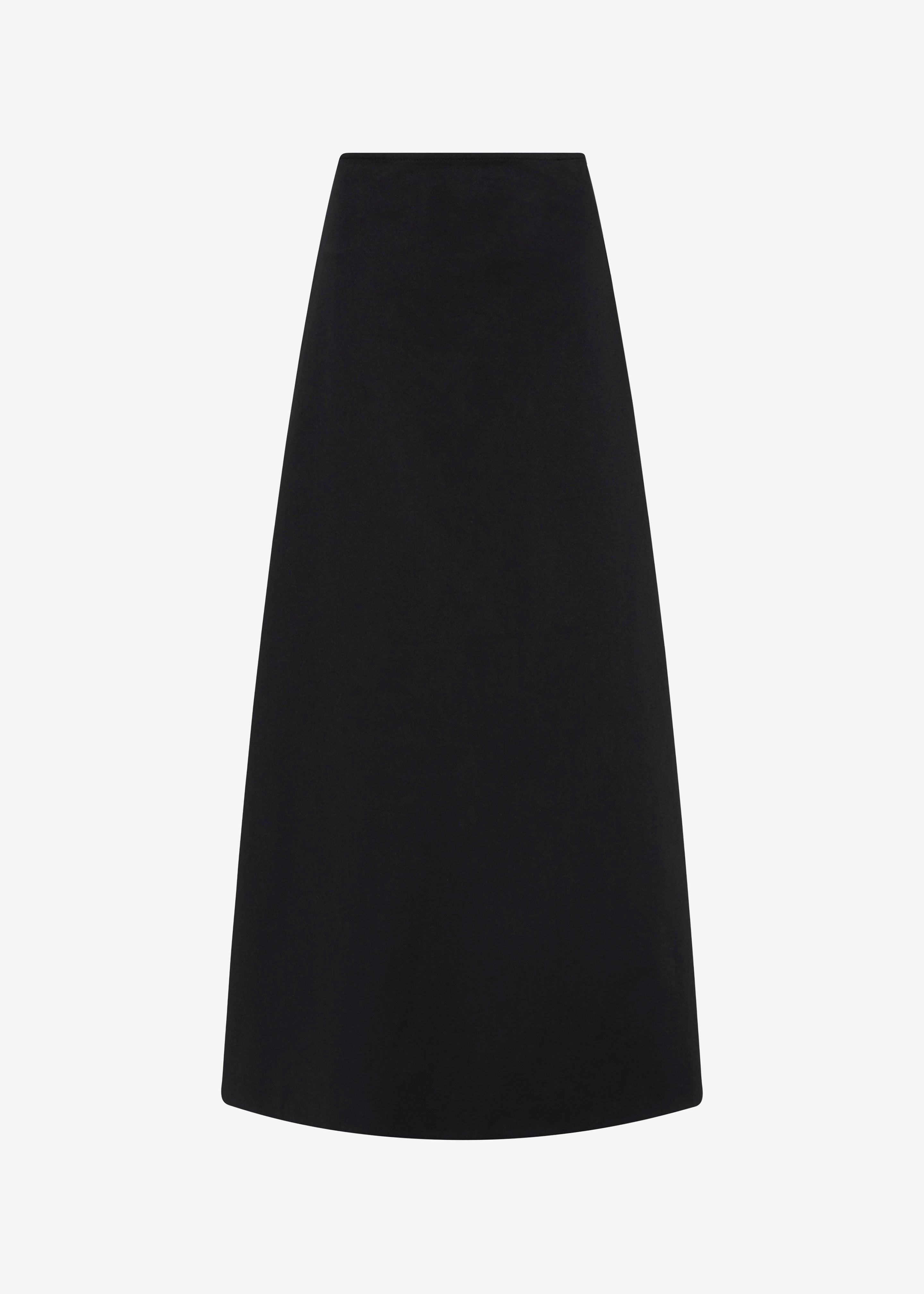 Matteau A-Line Skirt - Black - 6