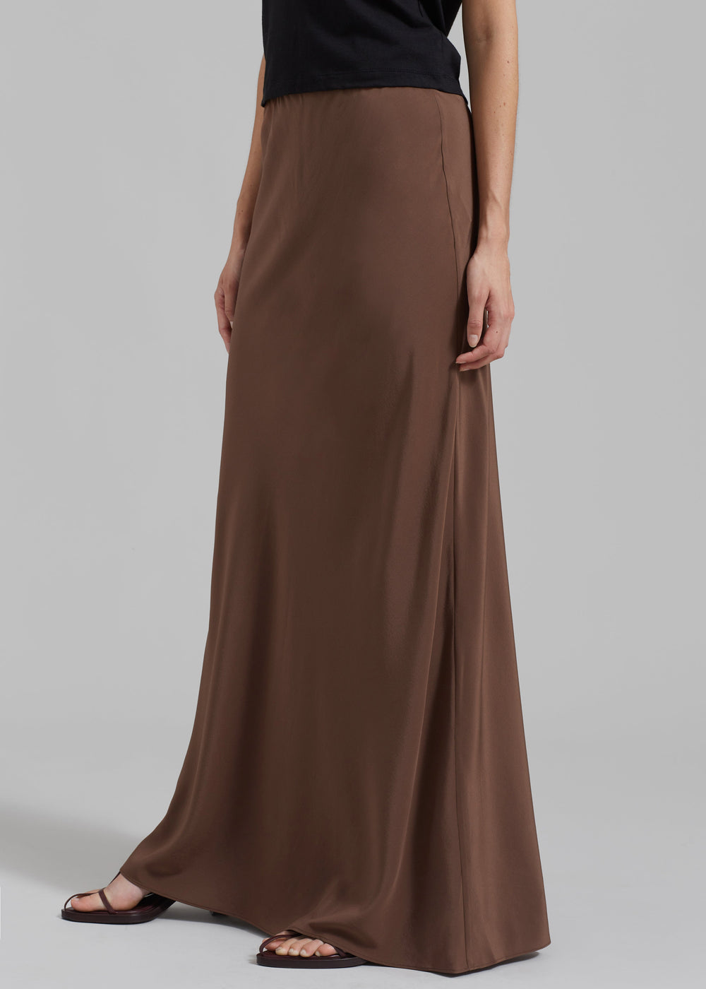 Matteau Bias Elastic Skirt - Sable - 1