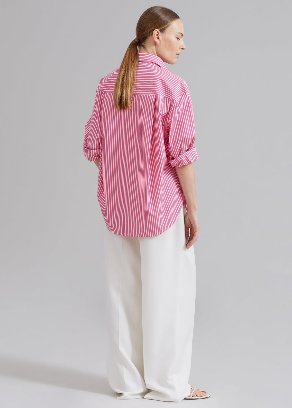 Matteau Classic Stripe Shirt - Sherbet - 5