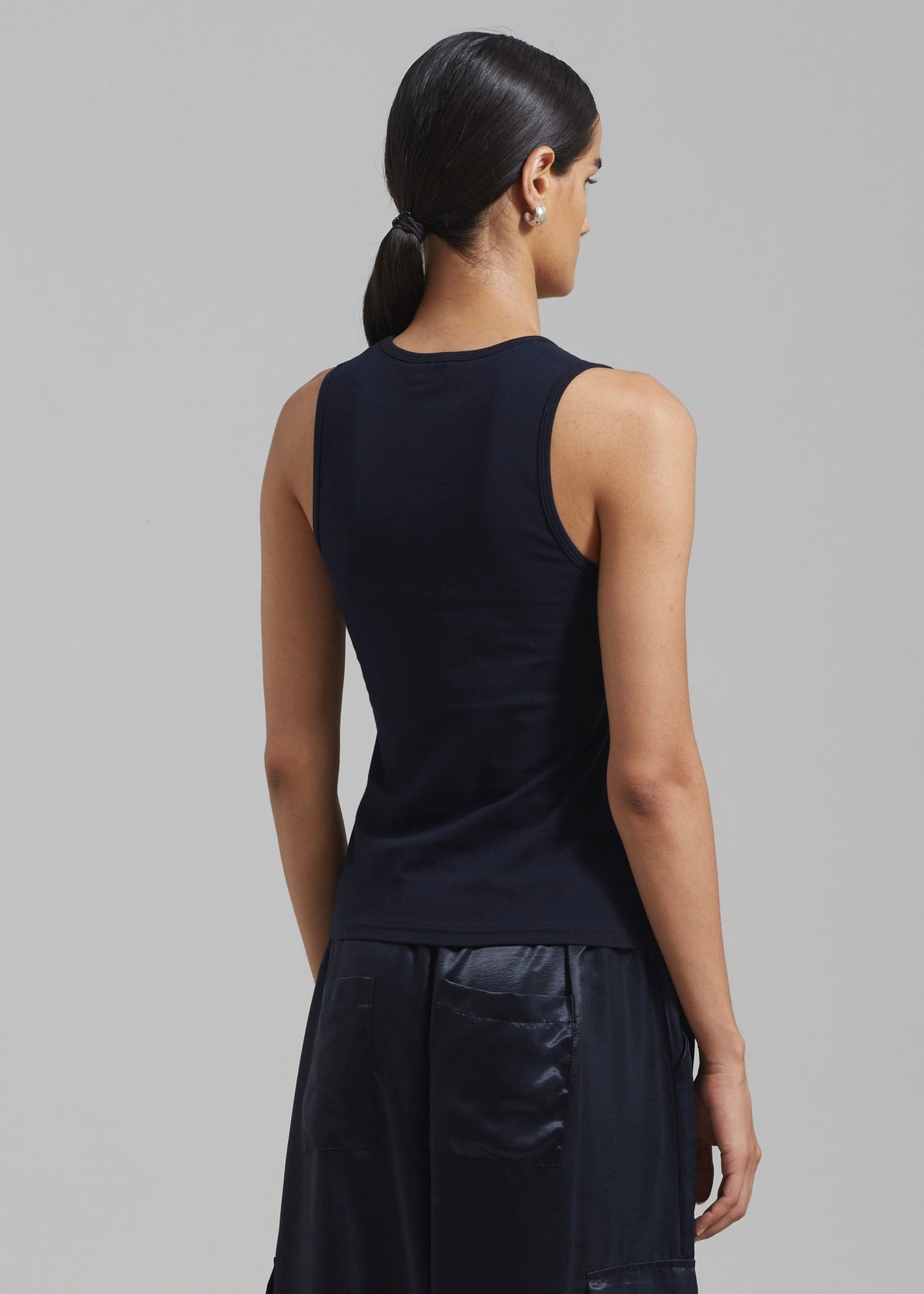 Matteau Deep U Tank - Navy - 5