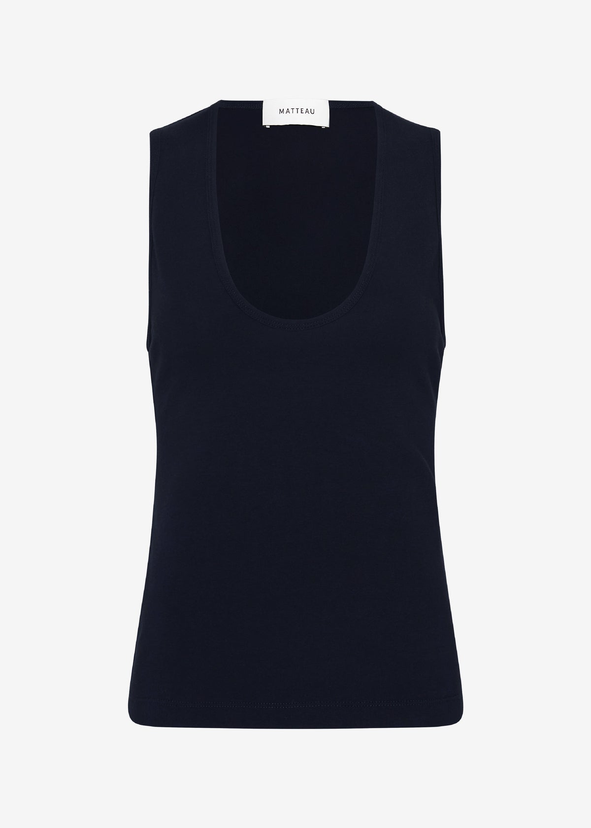 Matteau Deep U Tank - Navy - 6