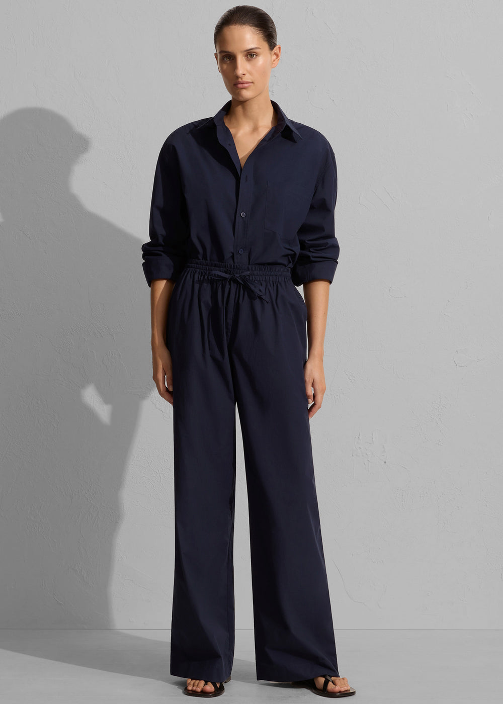 Matteau Relaxed Pant - Navy