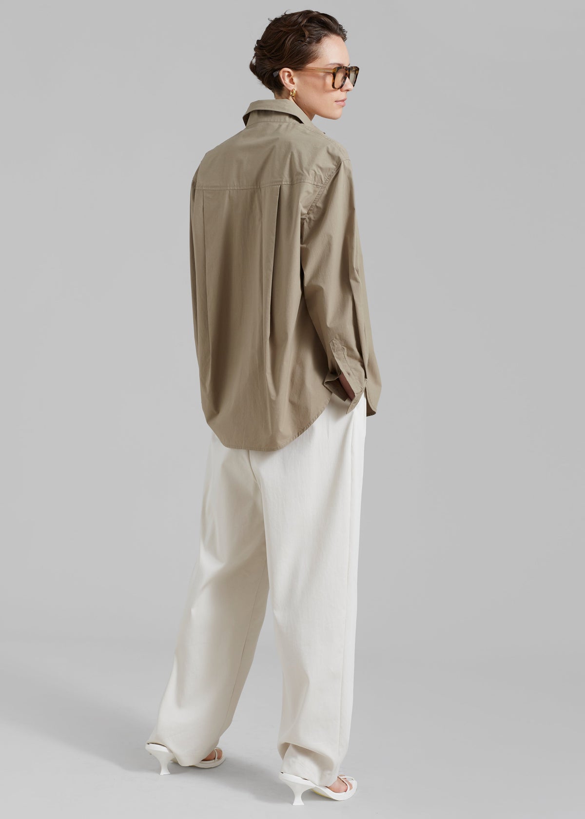 Matteau Relaxed Shirt - Taupe - 6