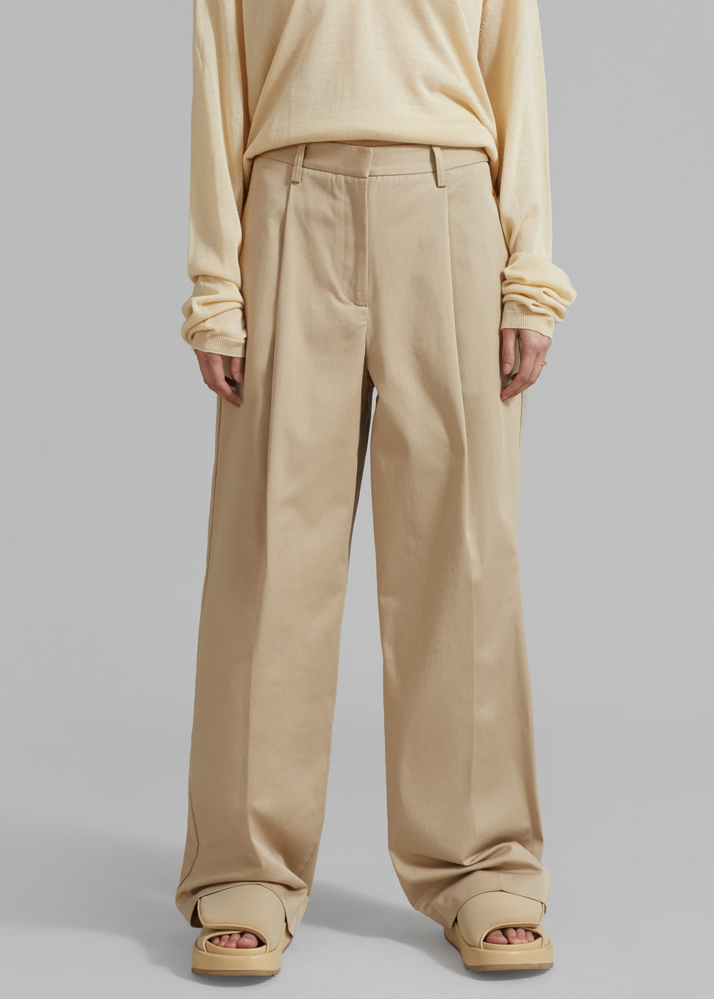 Matteau Summer Chino - Sand - 1