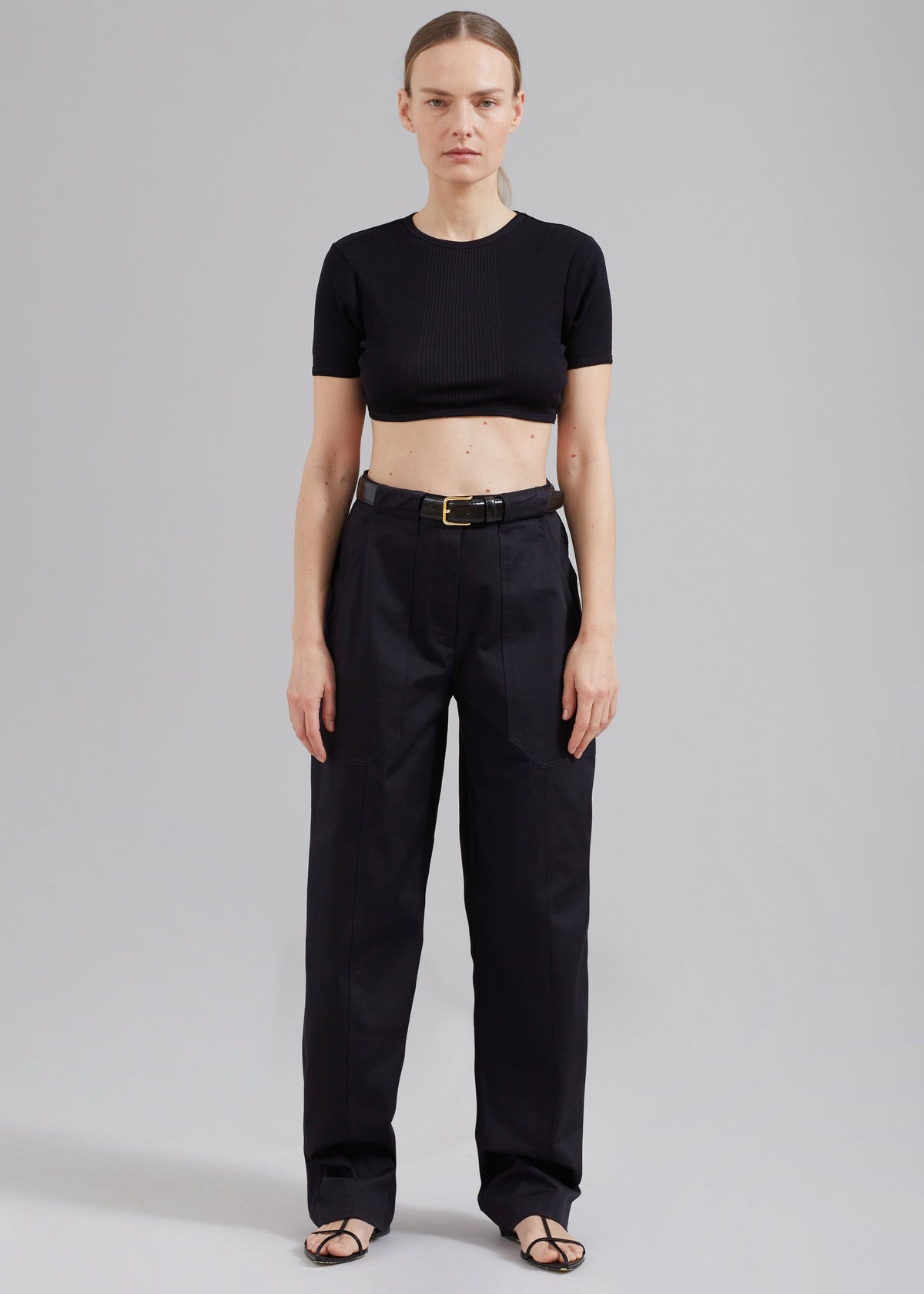 Matteau Utility Trouser - Black - 1