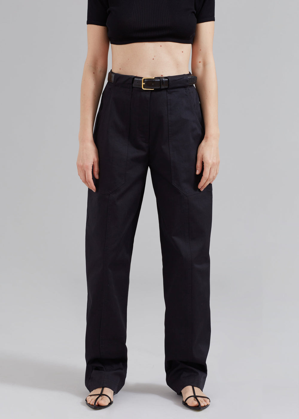 Matteau Utility Trouser - Black - 1