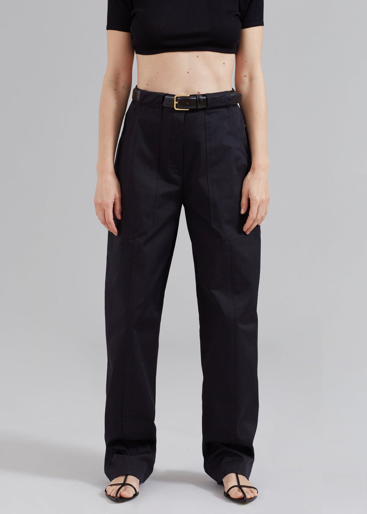 Matteau Utility Trouser - Black - 2