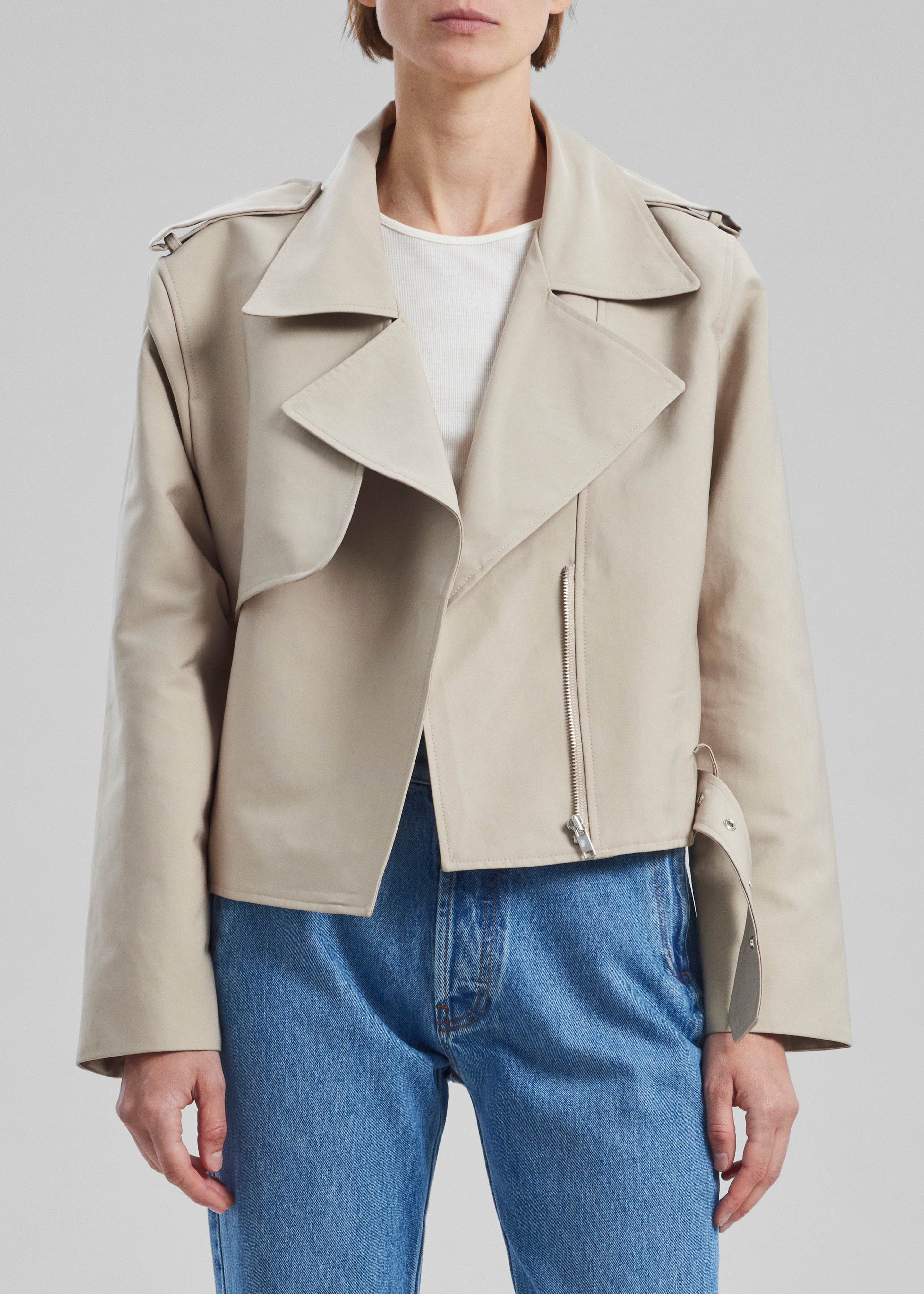 Max Short Trench - Beige - 8