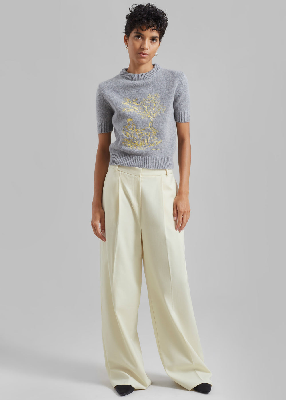 Maya Trousers - Cream