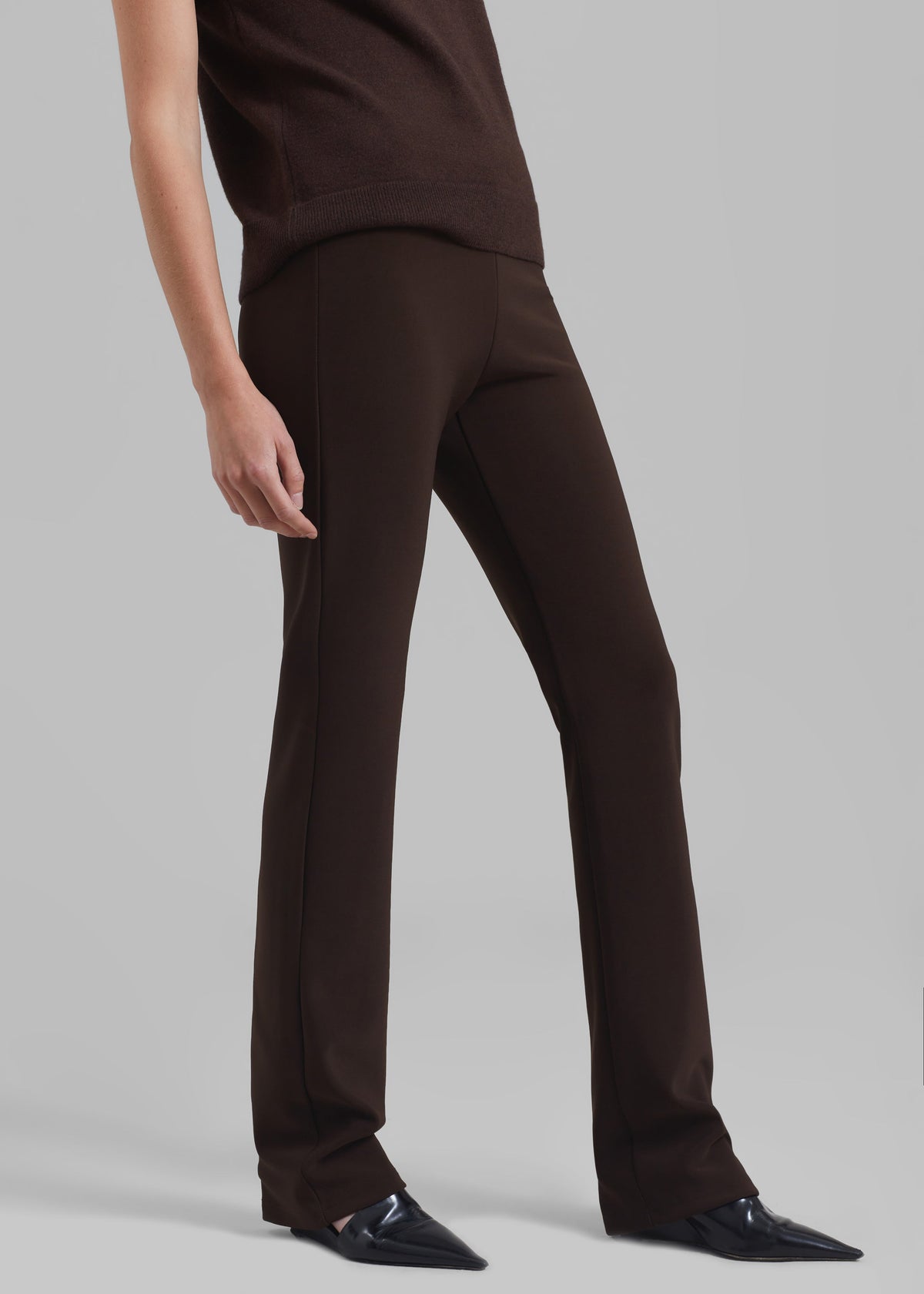 Mckenna Tailored Leggings - Brown - 5