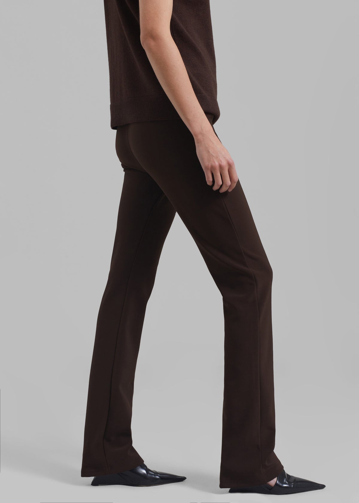 Mckenna Tailored Leggings - Brown - 2